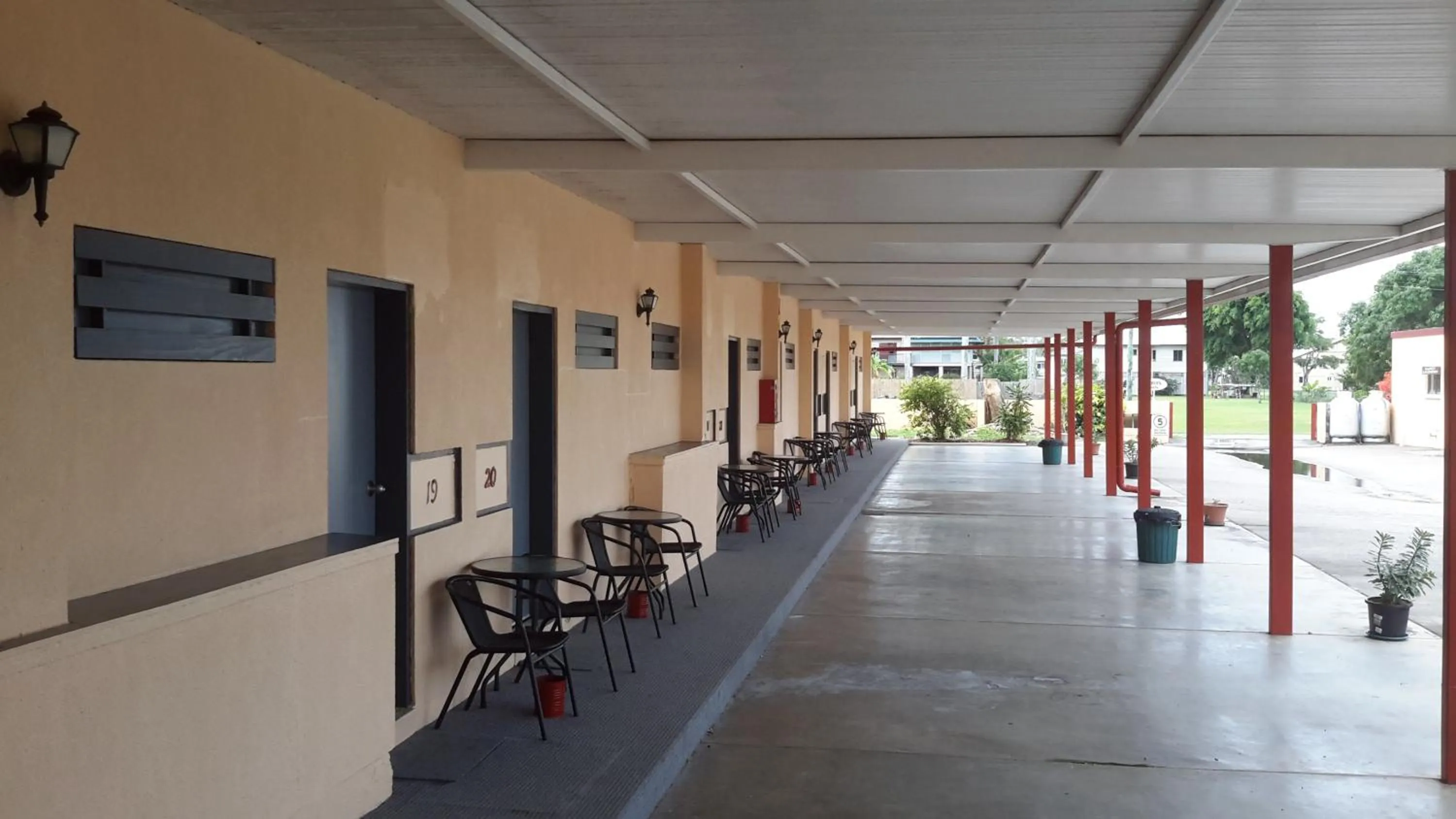 Balcony/Terrace in Herbert Valley Motel