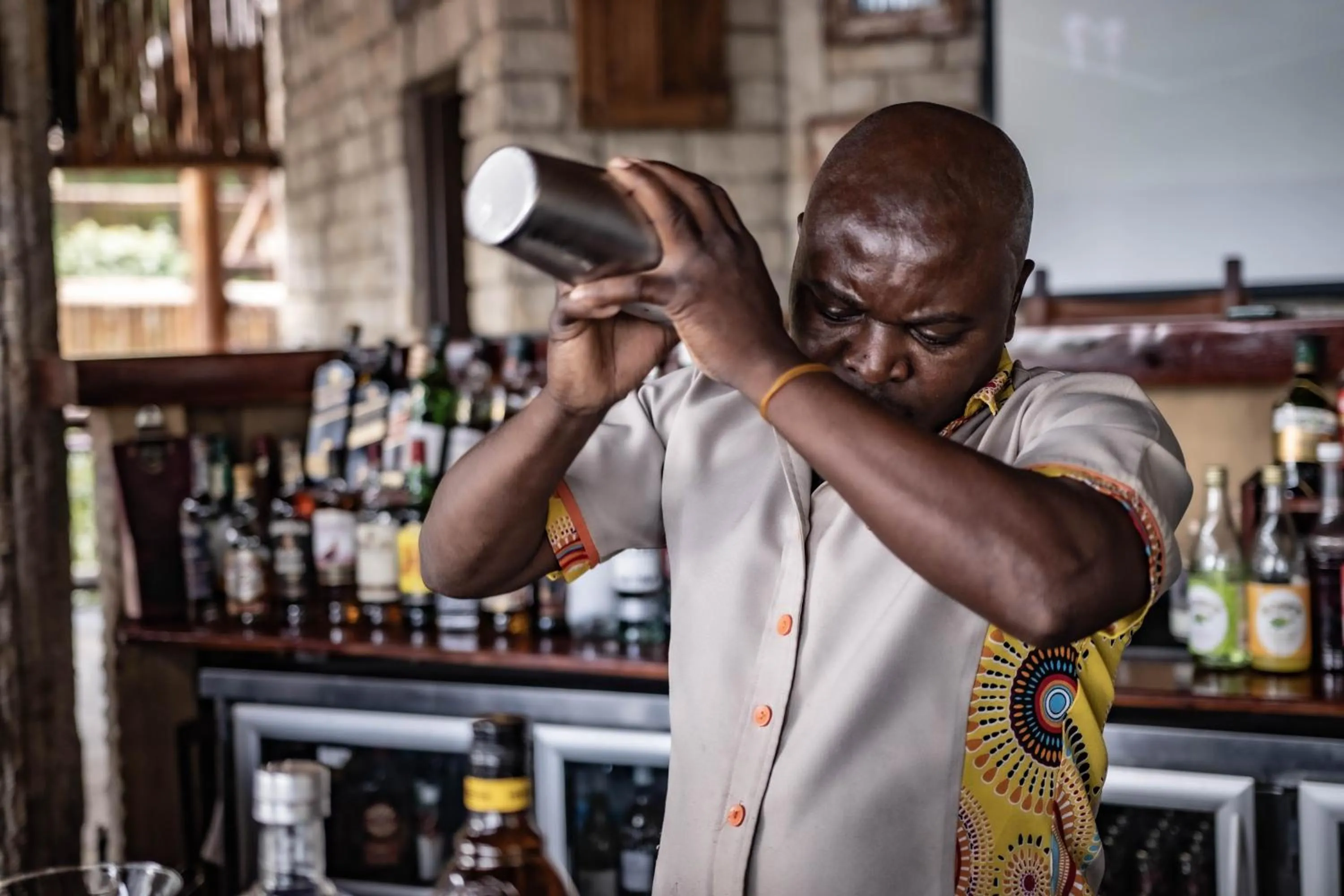 Drinks in The David Livingstone Safari Lodge & Spa