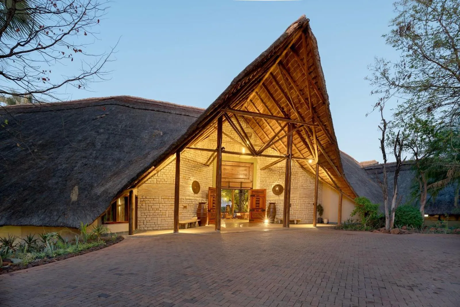 Property building in The David Livingstone Safari Lodge & Spa