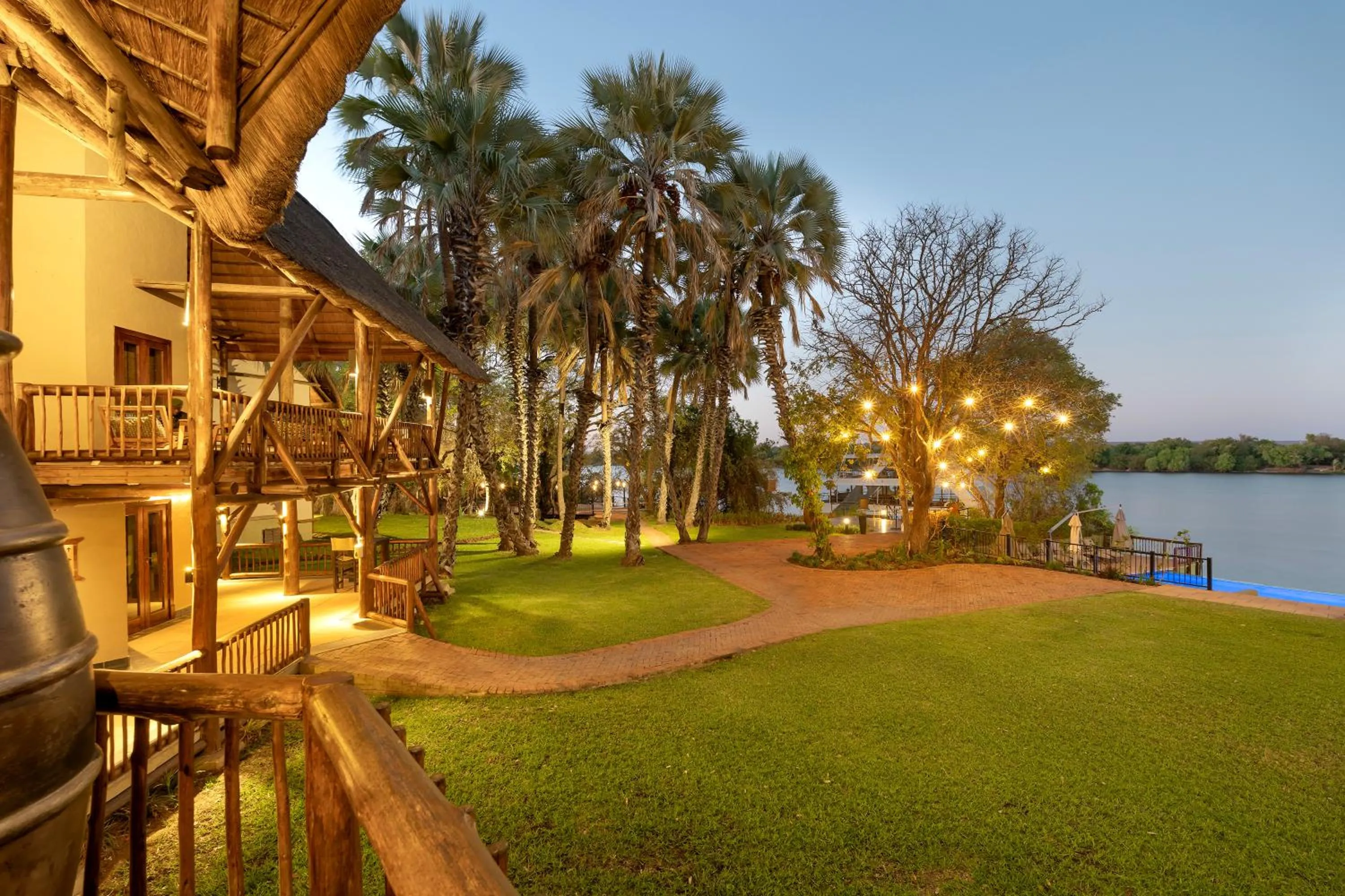 Property building in The David Livingstone Safari Lodge & Spa