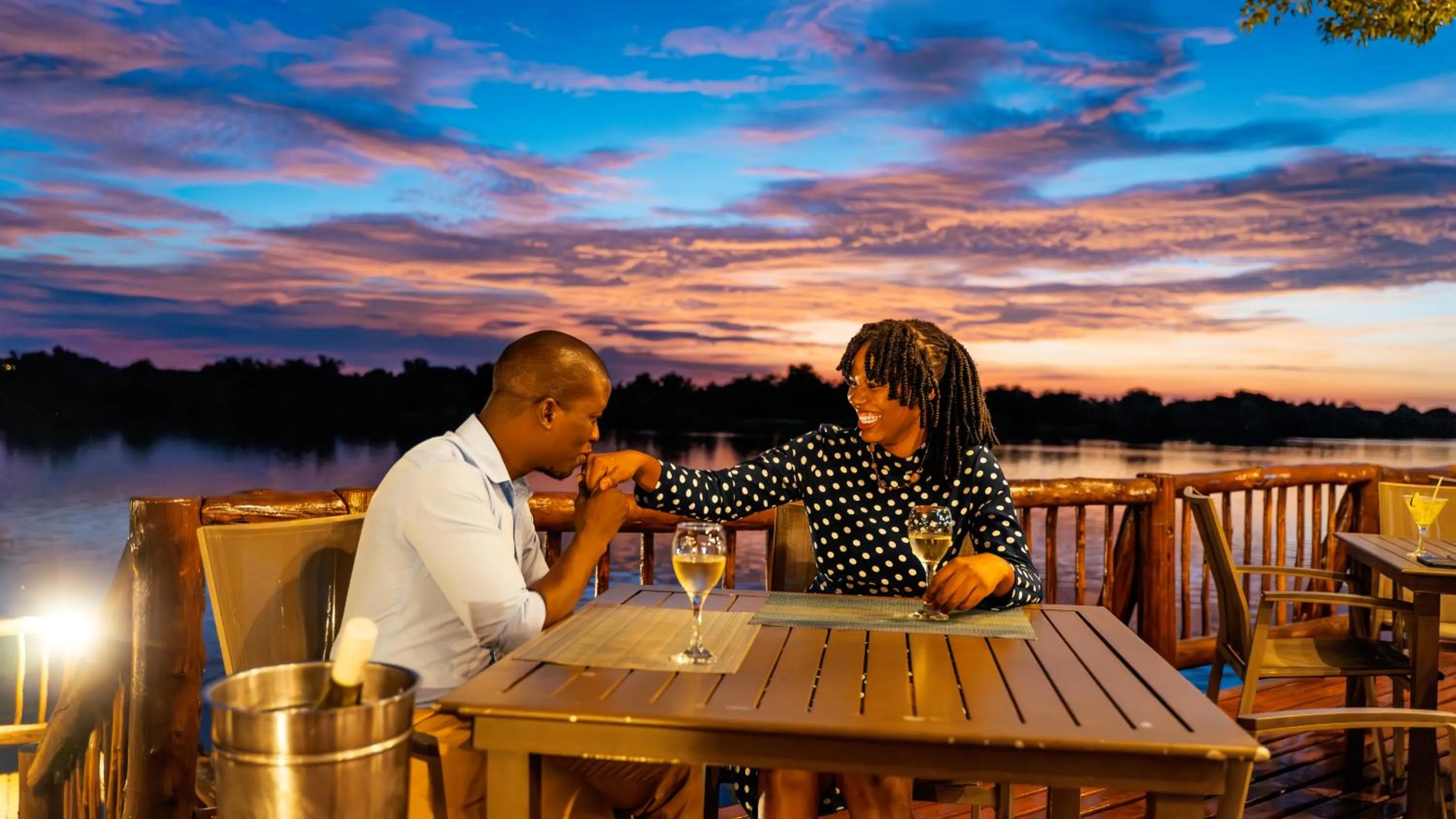 Food and drinks in The David Livingstone Safari Lodge & Spa