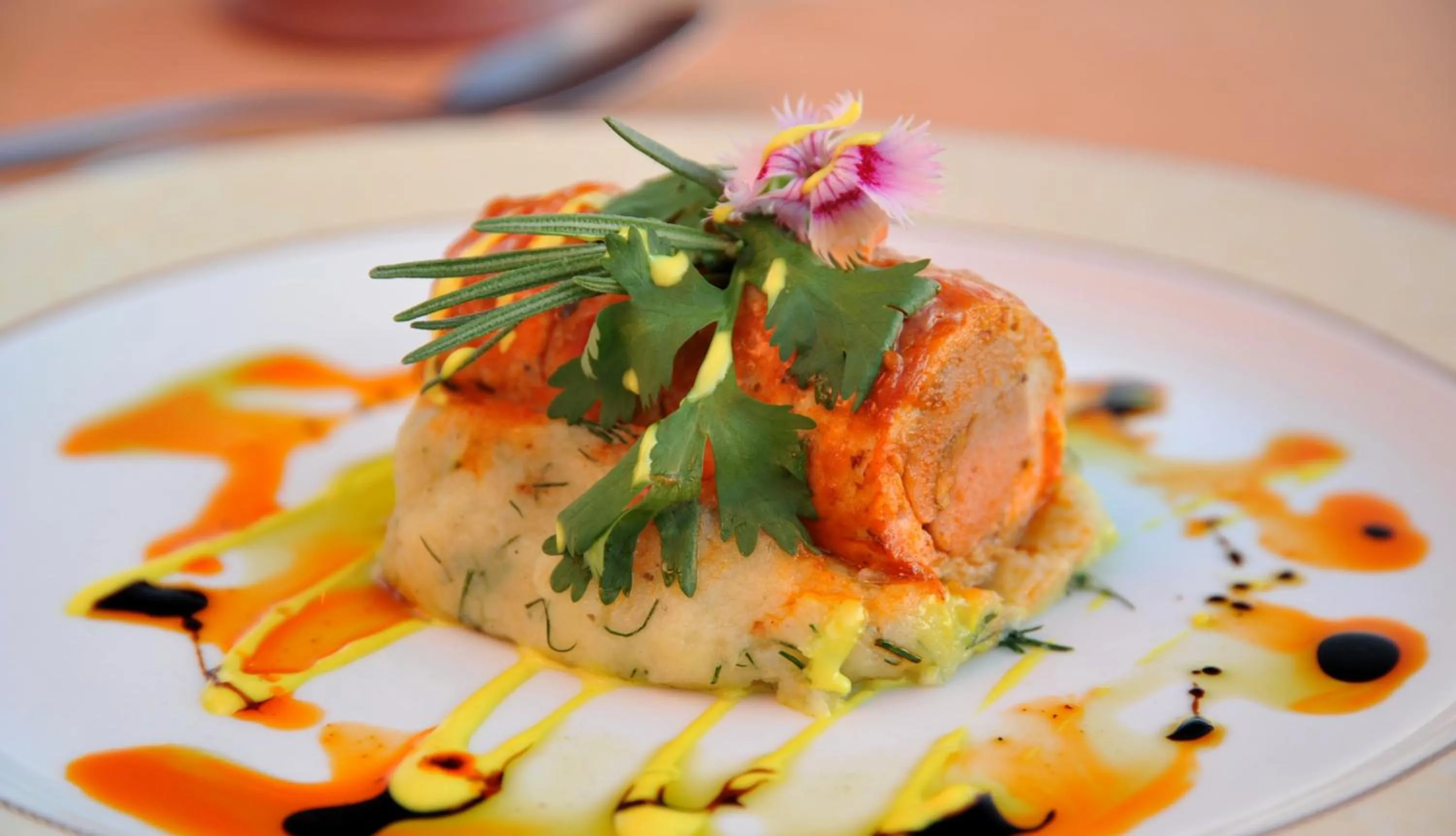 Restaurant/places to eat in The David Livingstone Safari Lodge & Spa