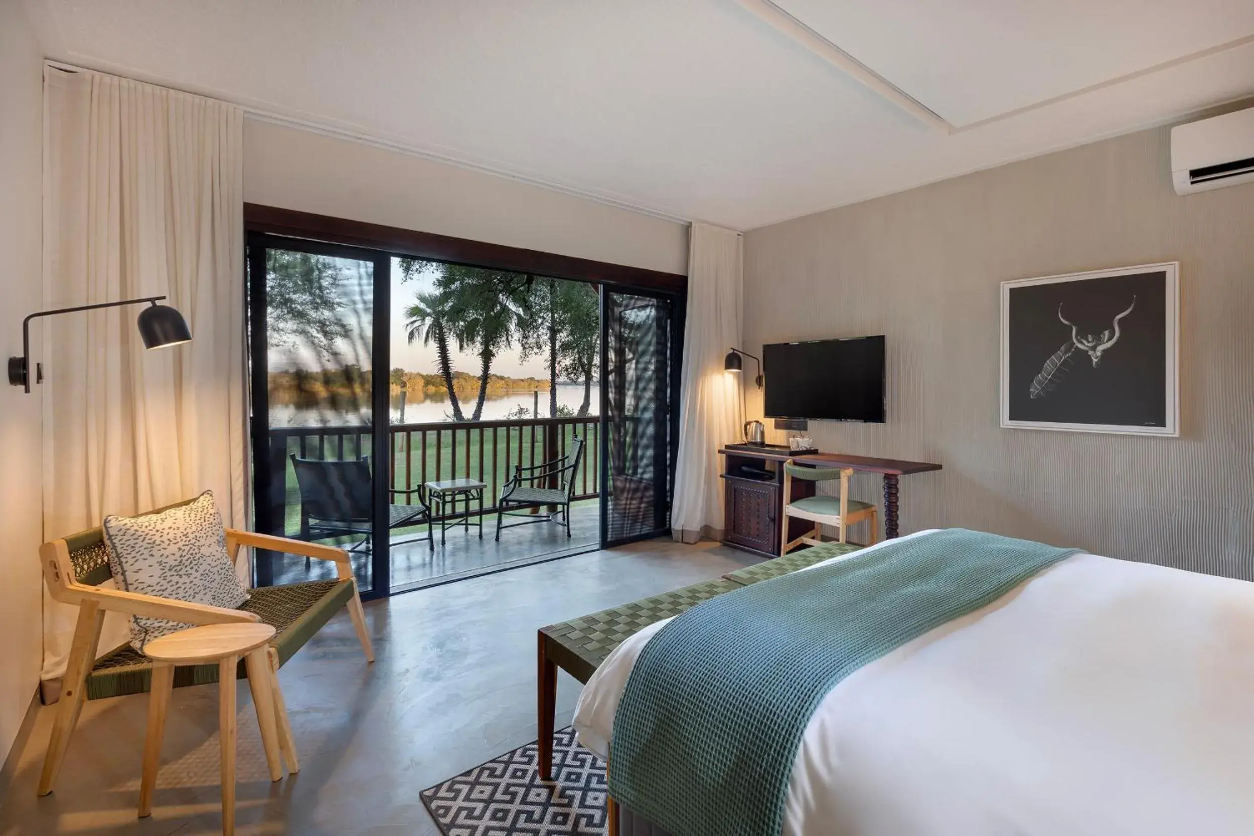 Deluxe Double Room in The David Livingstone Safari Lodge & Spa Deluxe Double Room in The David Livingstone Safari Lodge & Spa