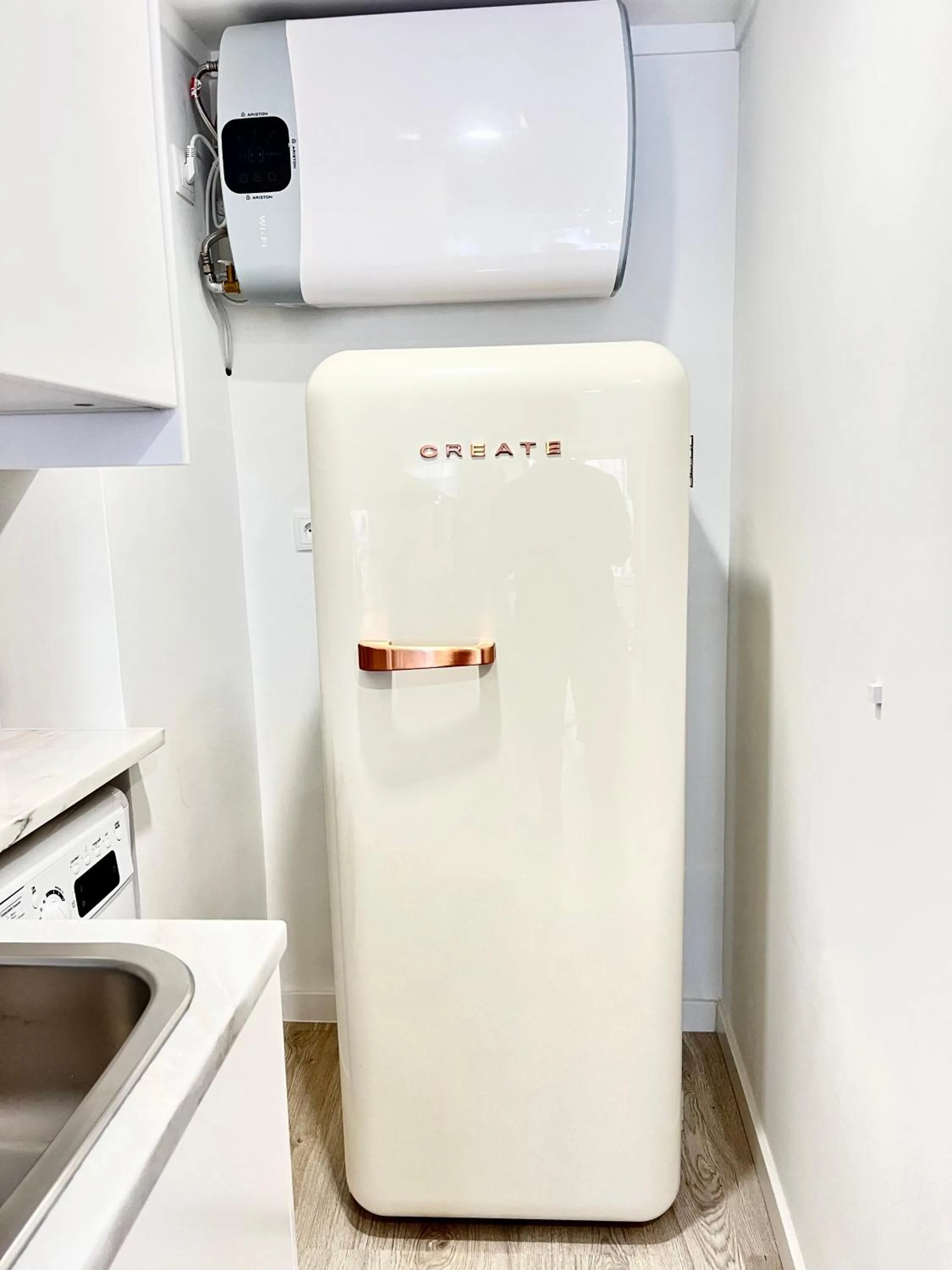 Kitchen or kitchenette in Apartments Center Santos