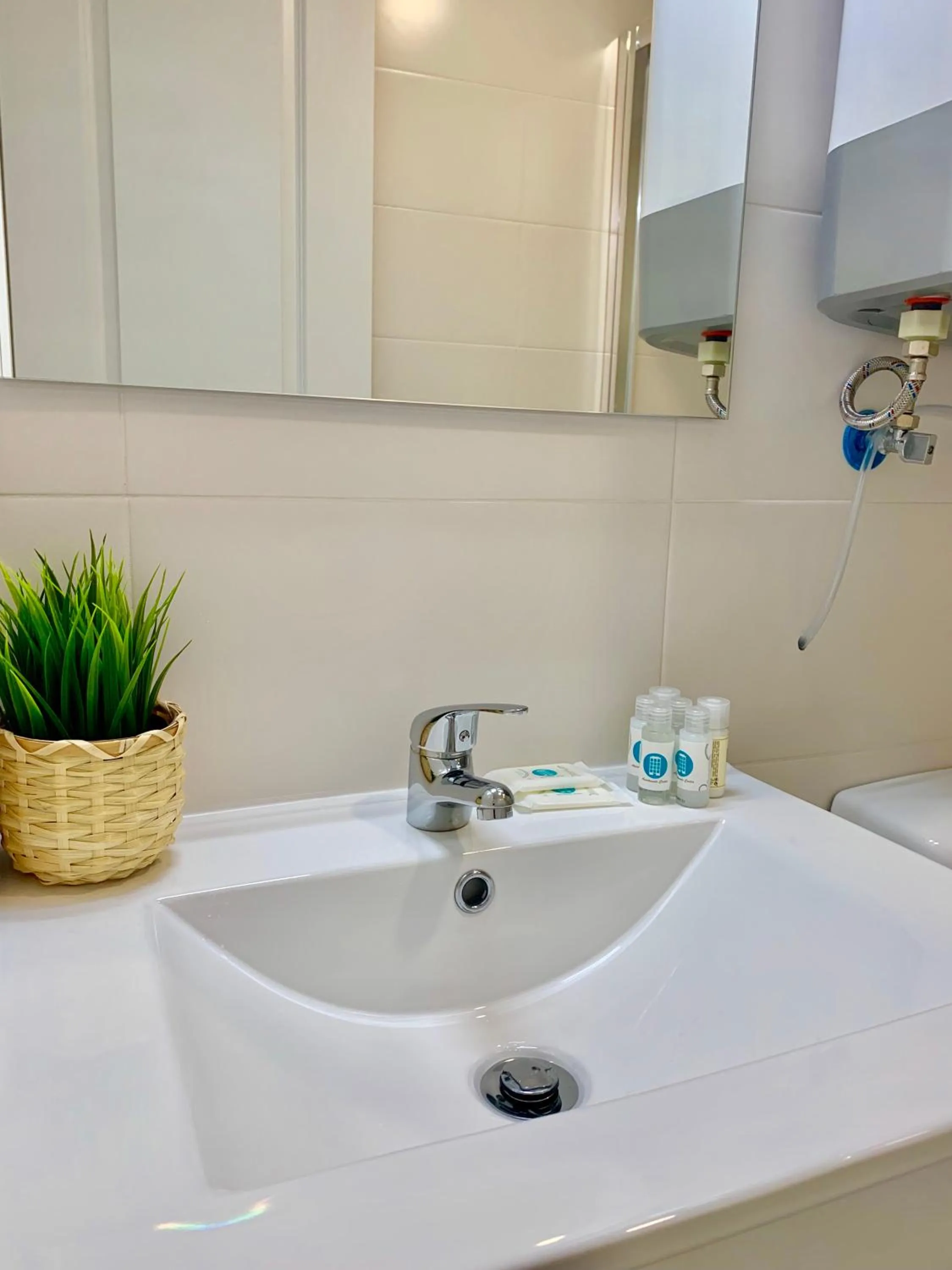 Bathroom in Apartments Center Santos