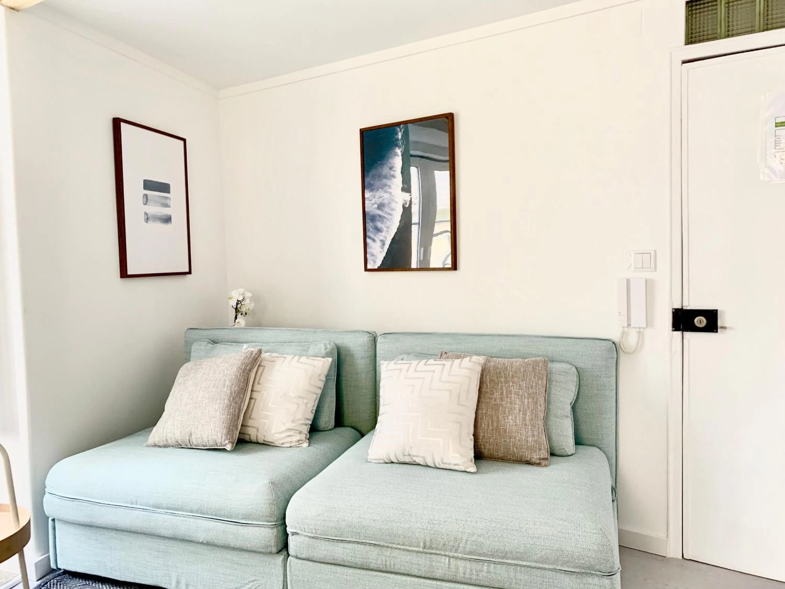 Living room in Apartments Center Santos