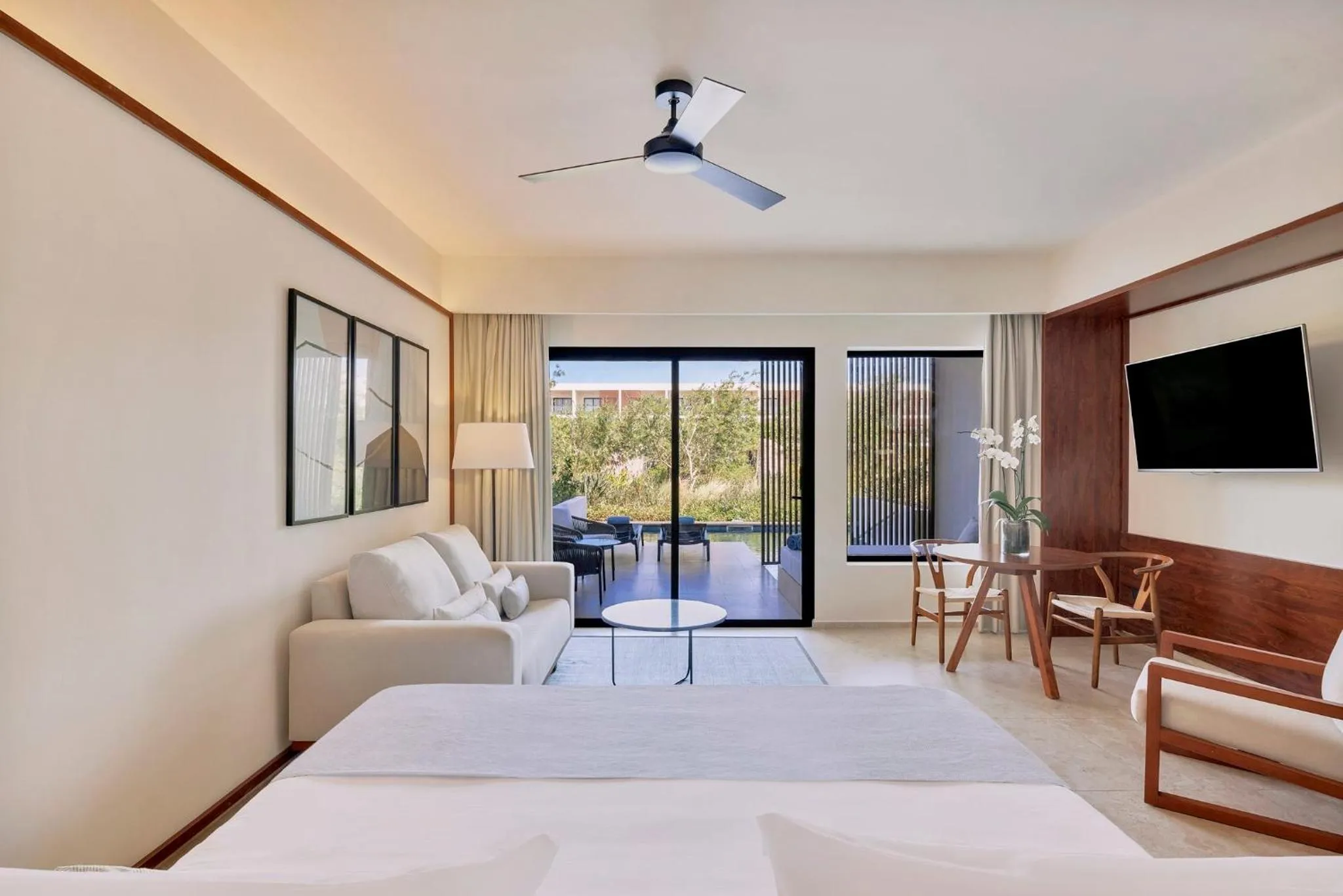 Photo of the whole room, Bed in Live Aqua Punta Cana - All Inclusive - Adults Only