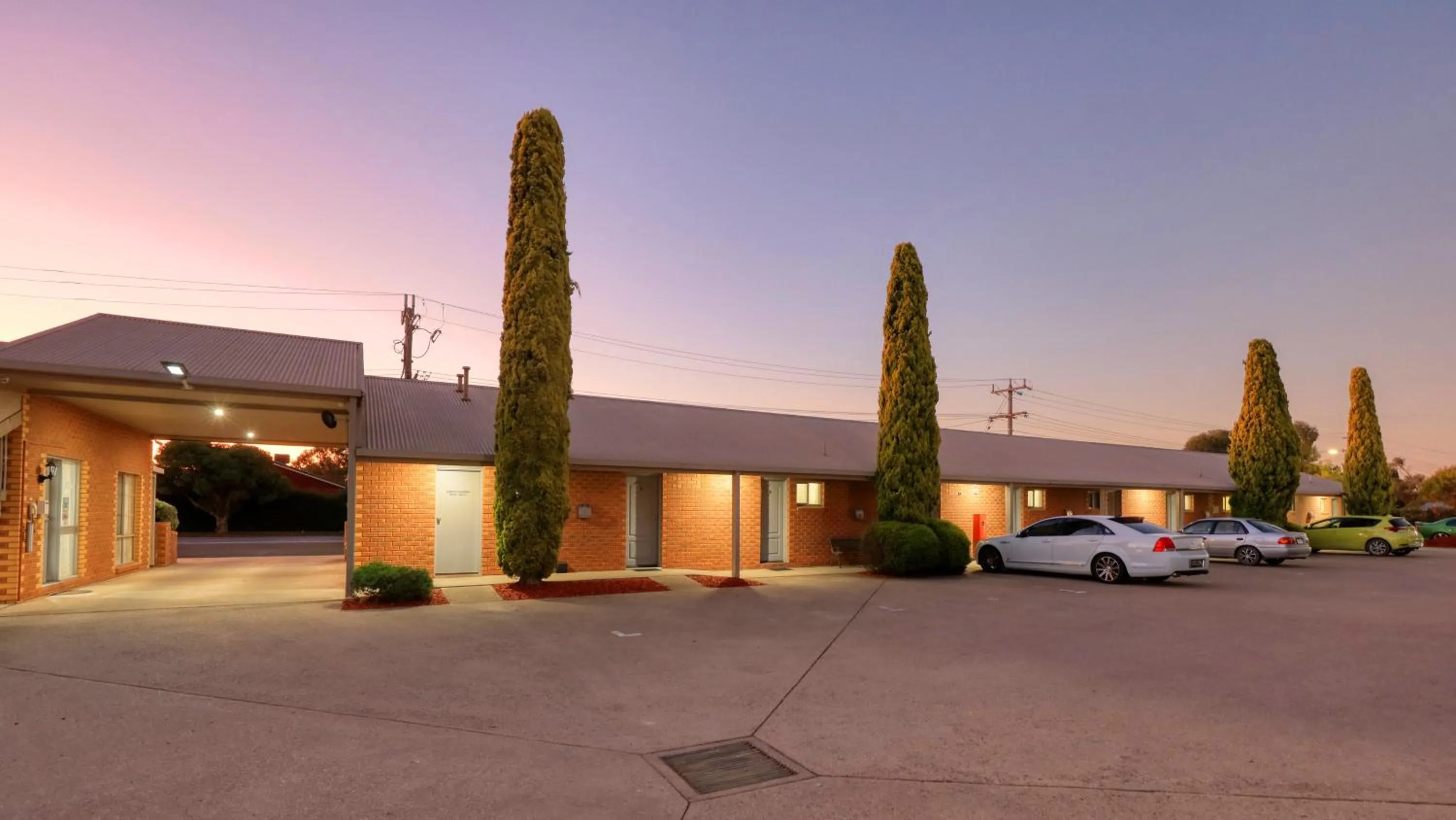 Lobby or reception in Glider City Motel Benalla