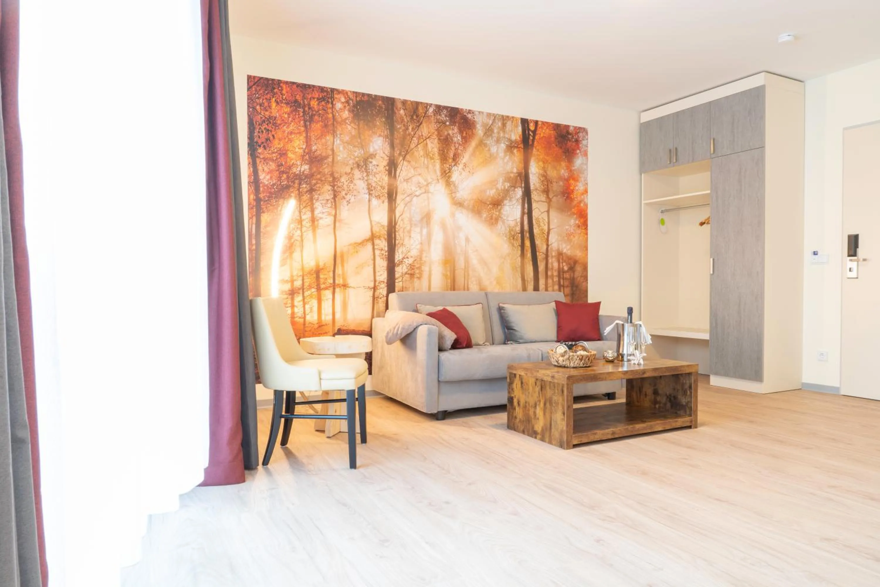 Living room in Mythenresort Heimdall