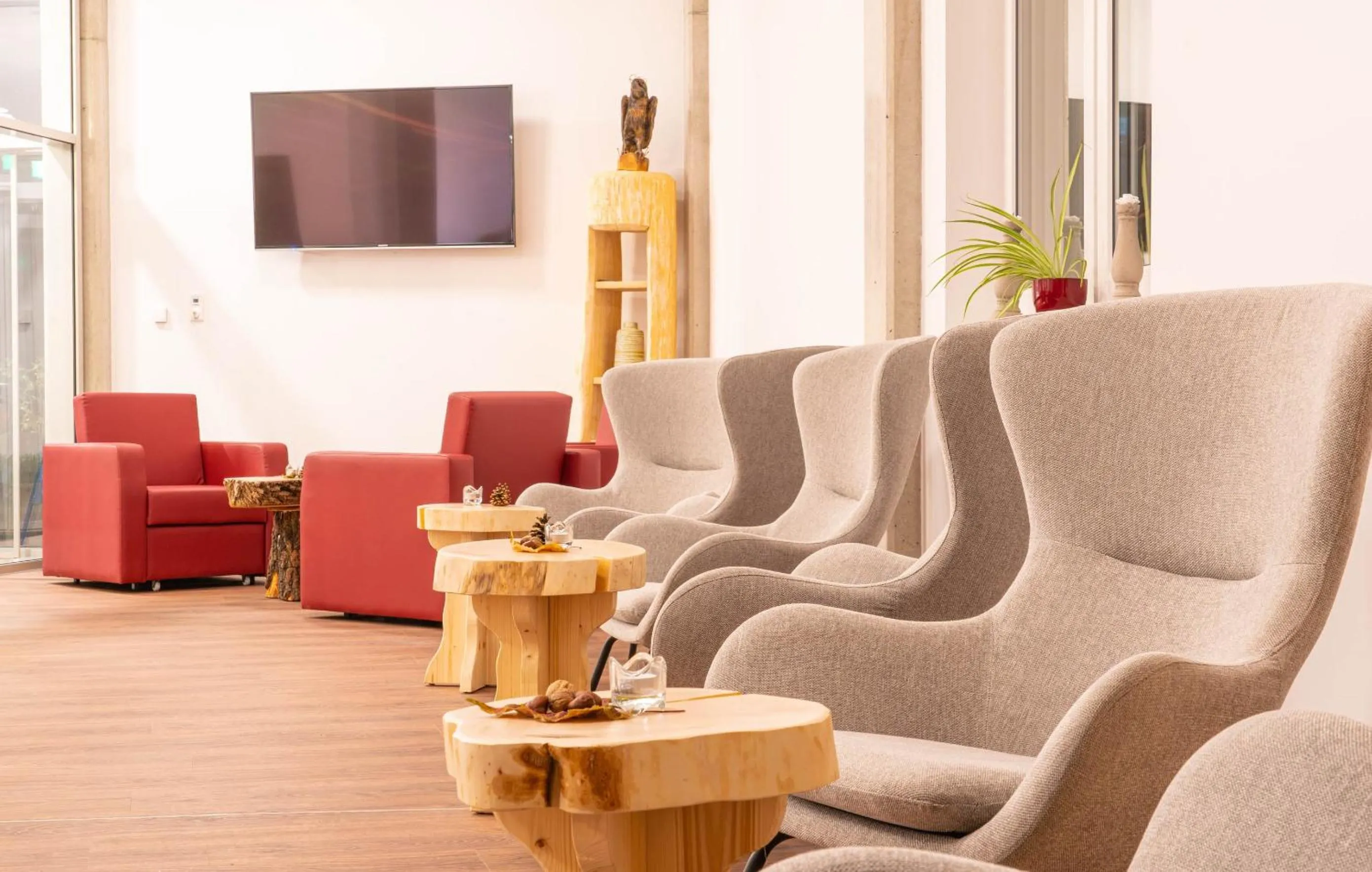 Lobby or reception in Mythenresort Heimdall