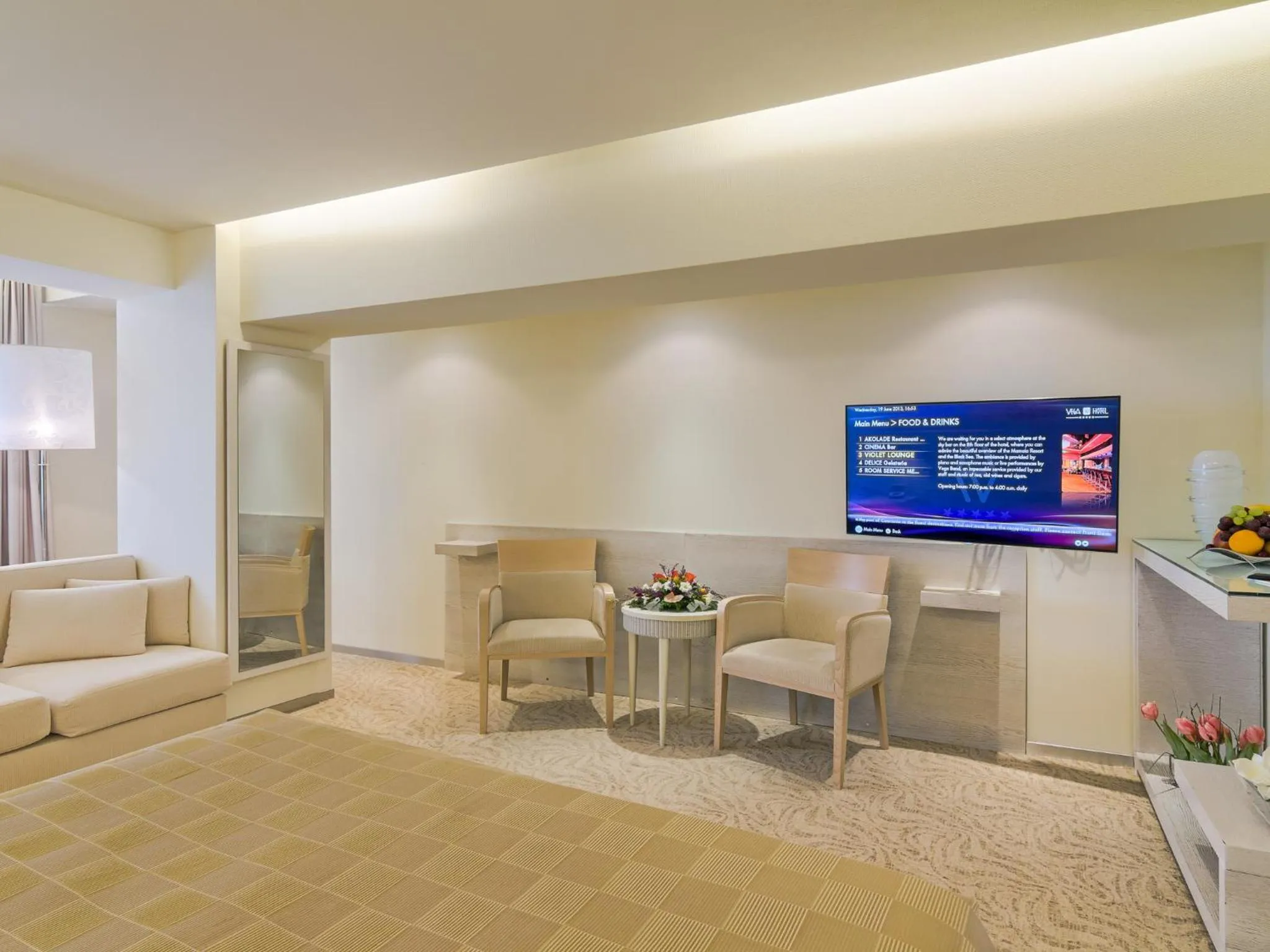 TV and multimedia in Vega Hotel