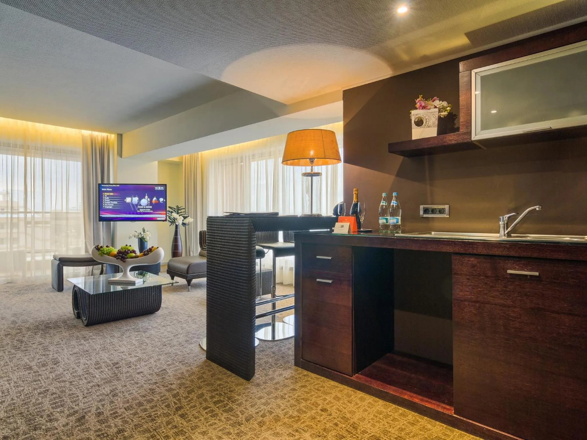 Kitchen or kitchenette in Vega Hotel