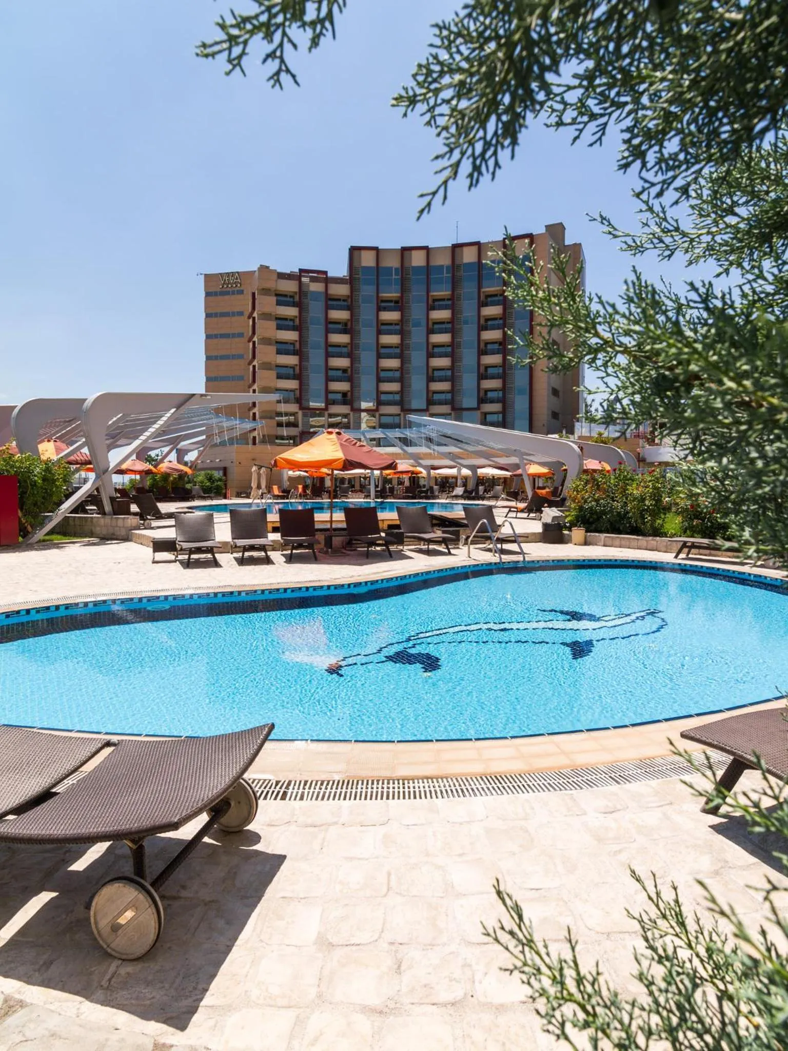 Facade/entrance in Vega Hotel