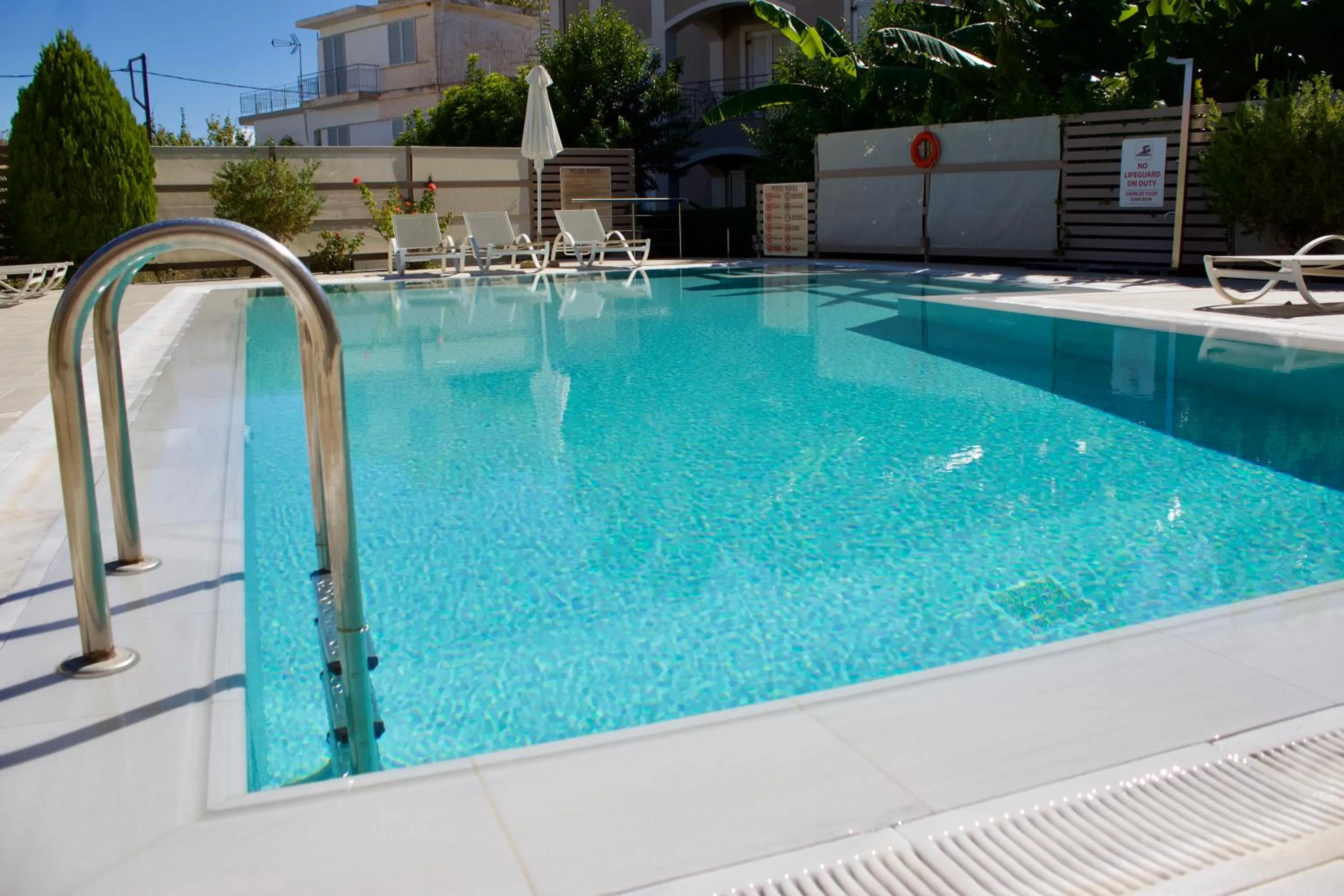 Swimming pool in Notos Luxury Studios