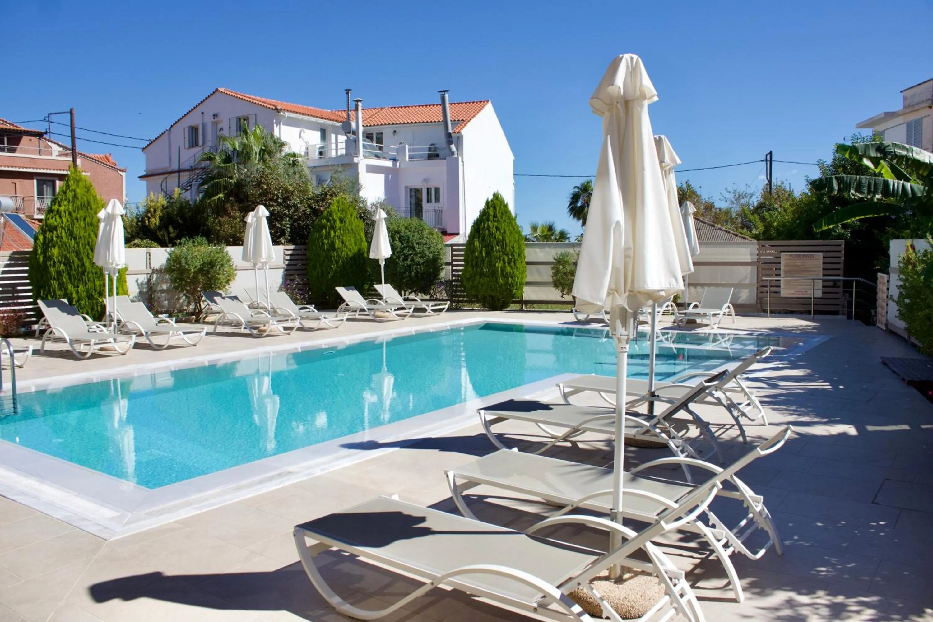 Balcony/Terrace in Notos Luxury Studios