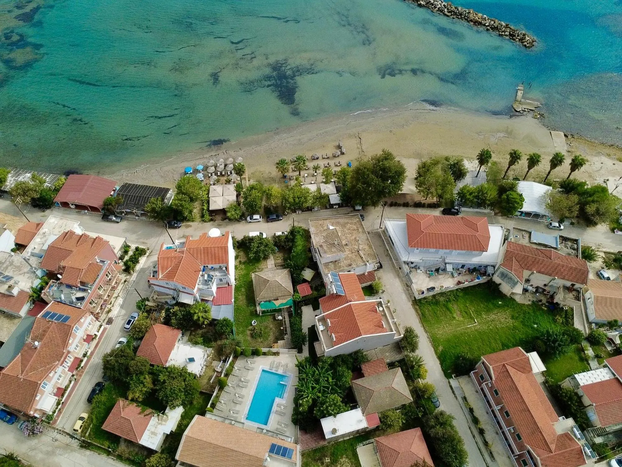 Property building in Notos Luxury Studios