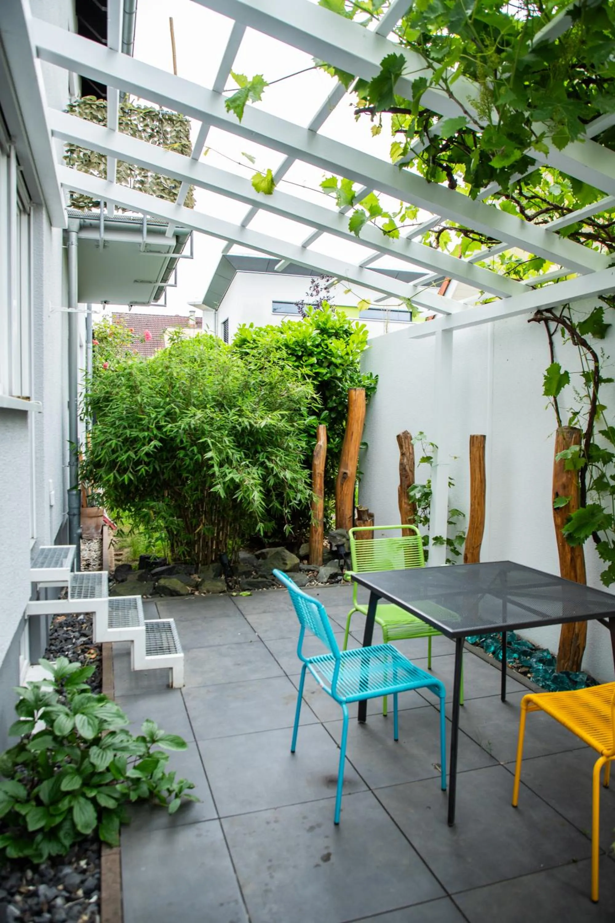 Balcony/Terrace in Art & Nature Apartments in der Nähe FFM-Messe