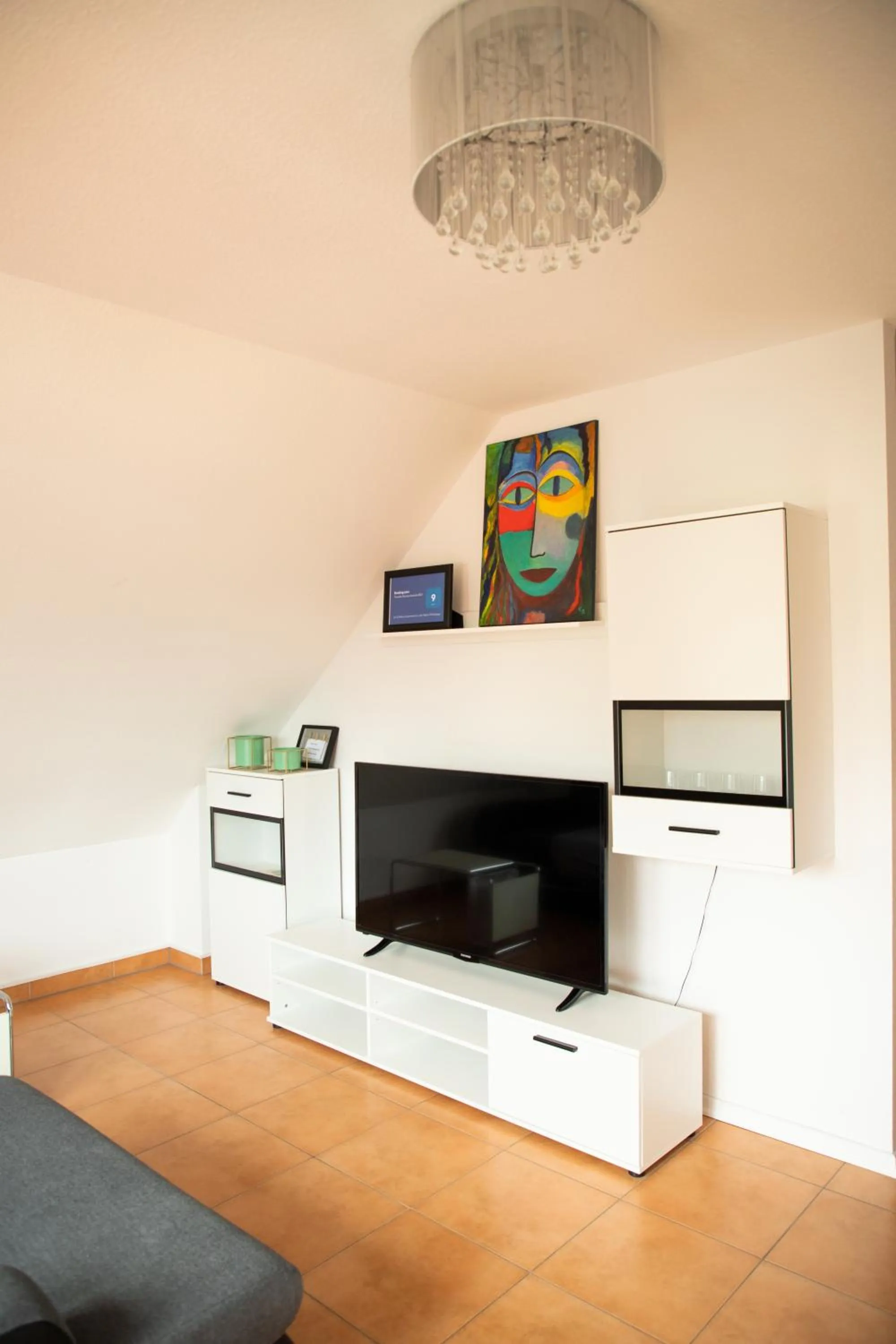 Living room in Art & Nature Apartments in der Nähe FFM-Messe