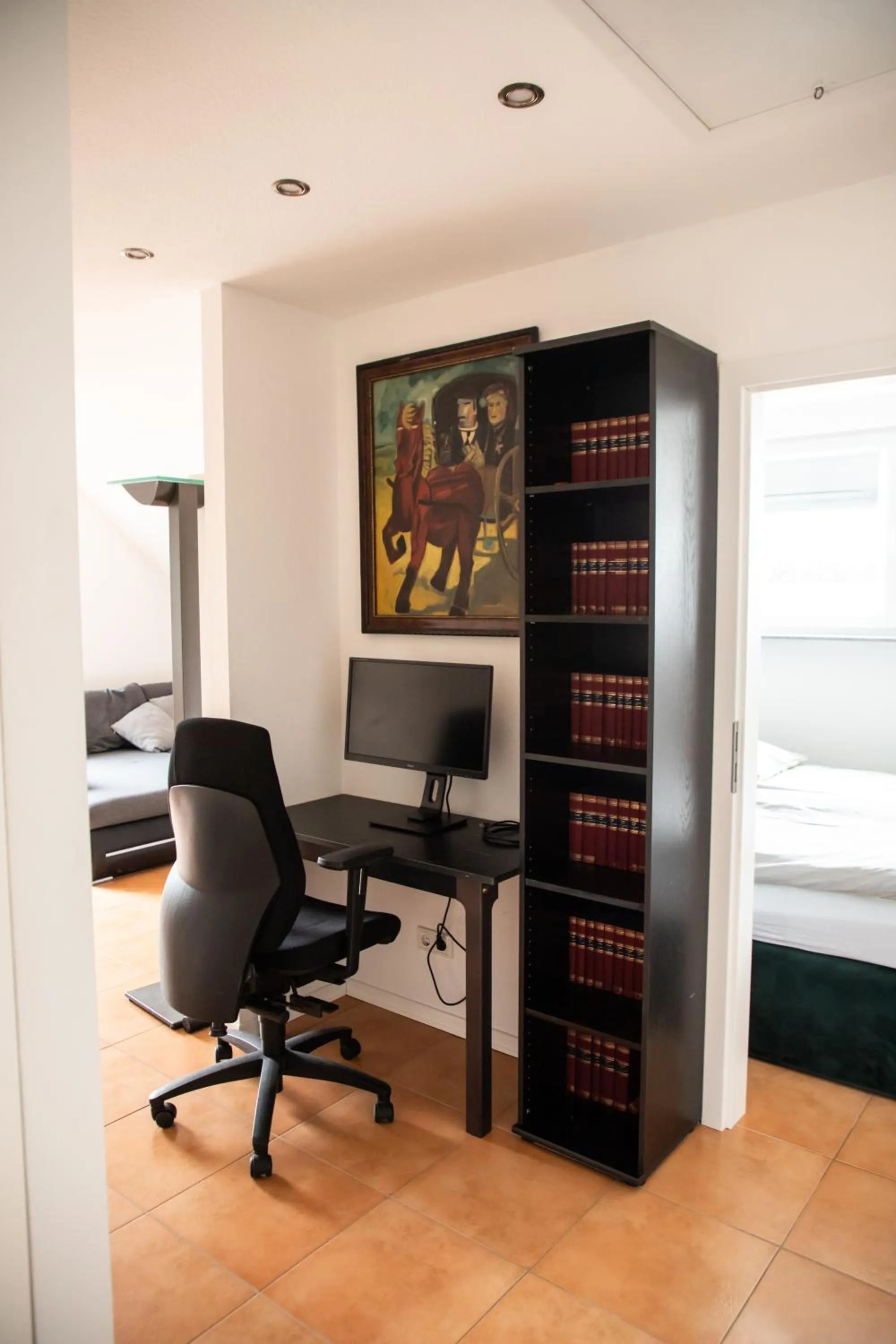 Seating area in Art & Nature Apartments in der Nähe FFM-Messe