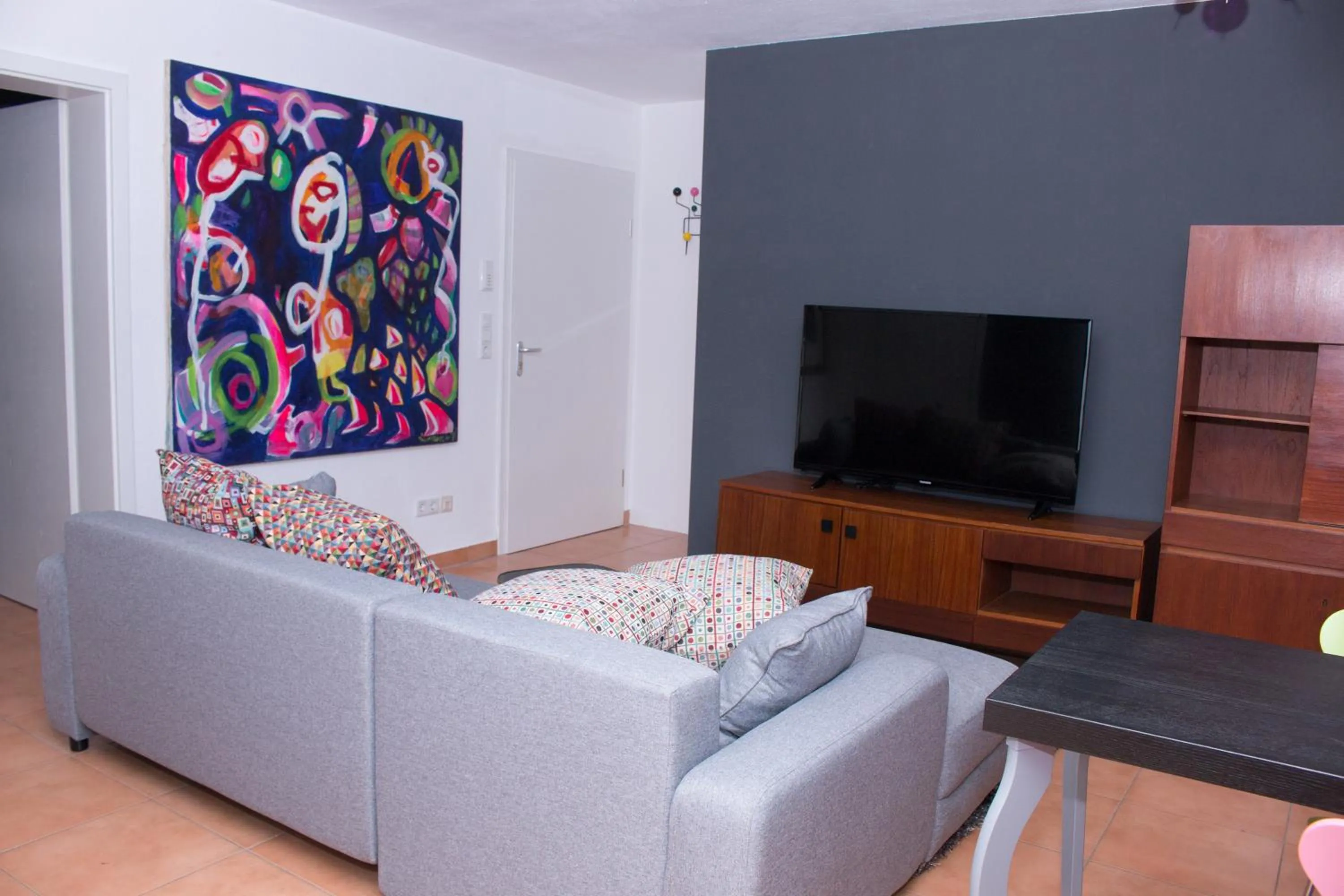Living room in Art & Nature Apartments in der Nähe FFM-Messe