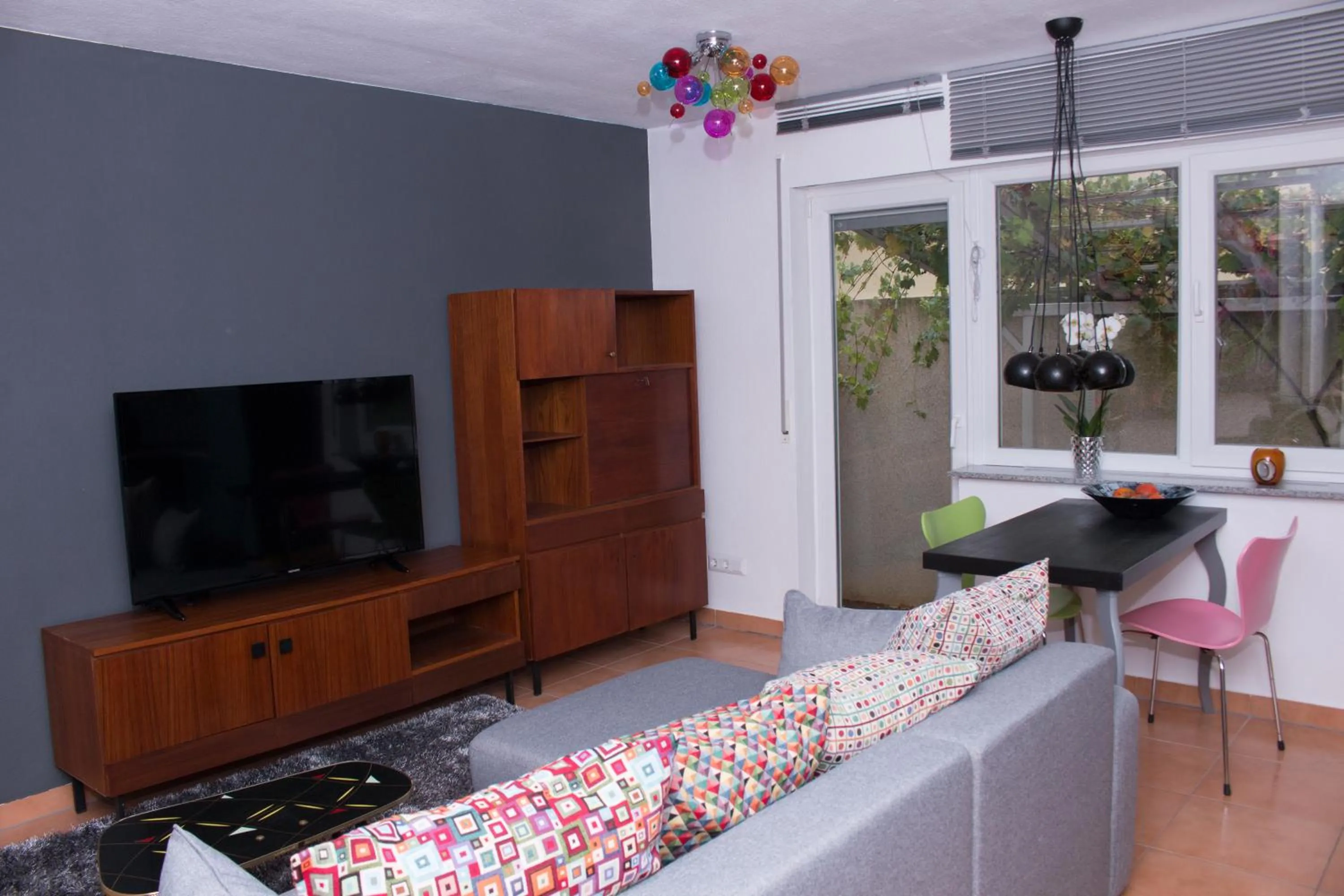 Living room in Art & Nature Apartments in der Nähe FFM-Messe