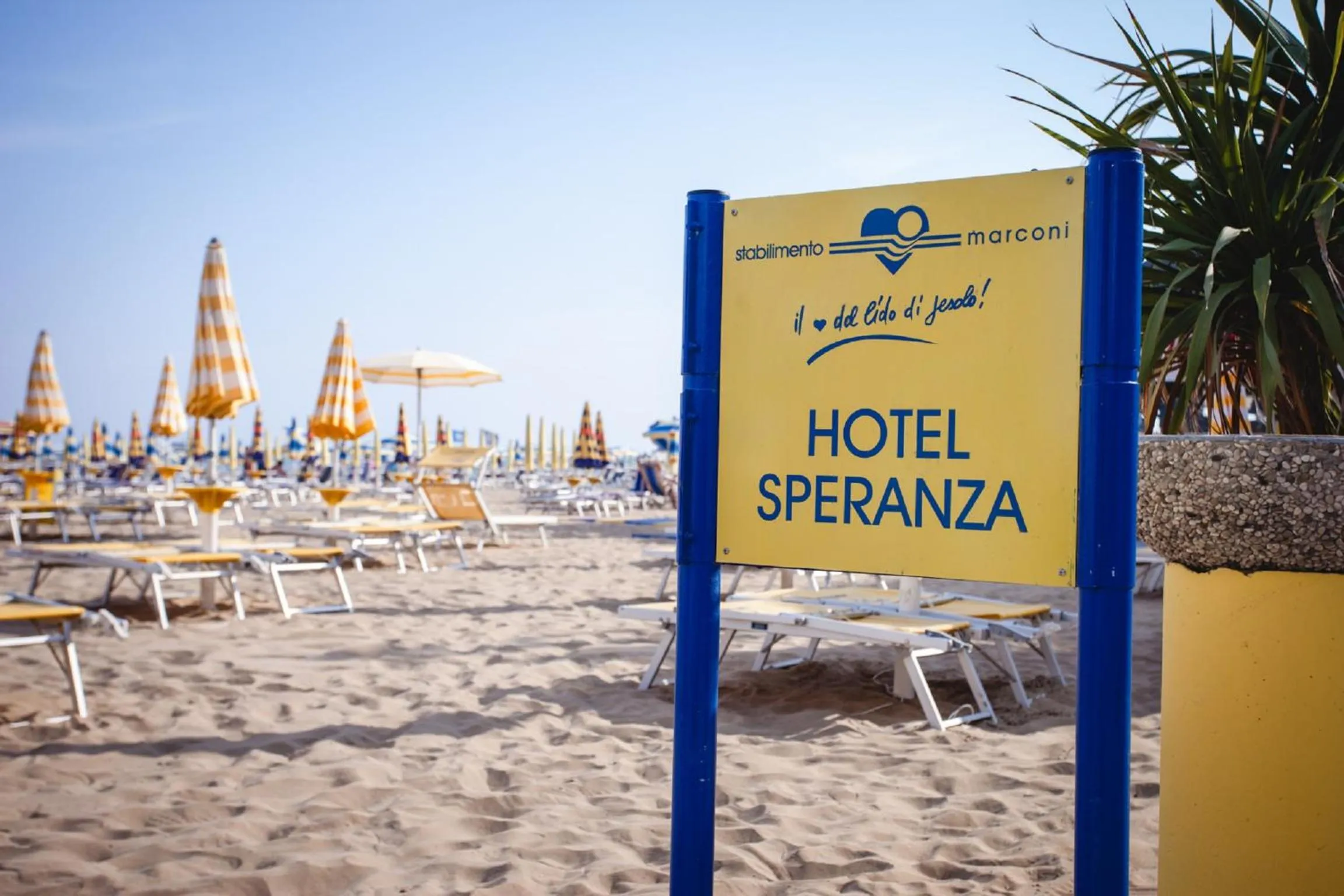 Beach in Hotel Speranza