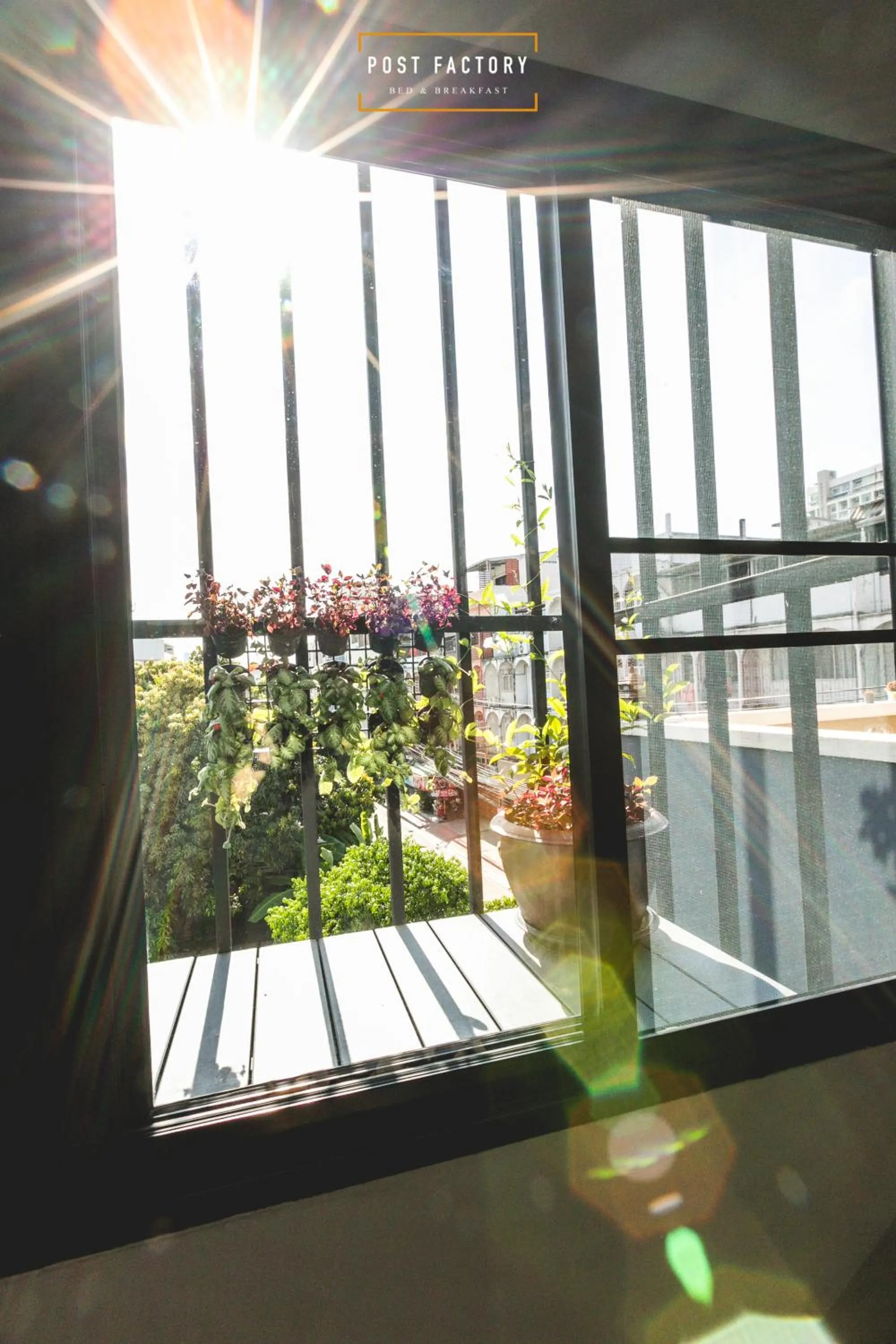 Balcony/Terrace in Post Factory Bed & Breakfast