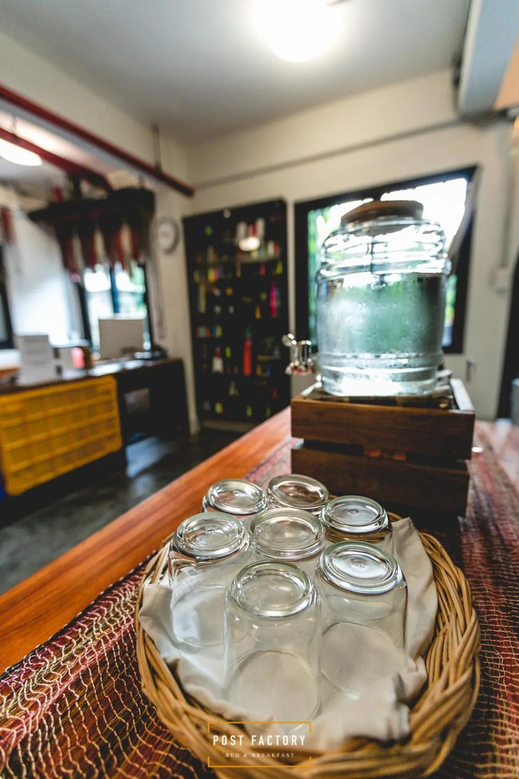 Lobby or reception in Post Factory Bed & Breakfast