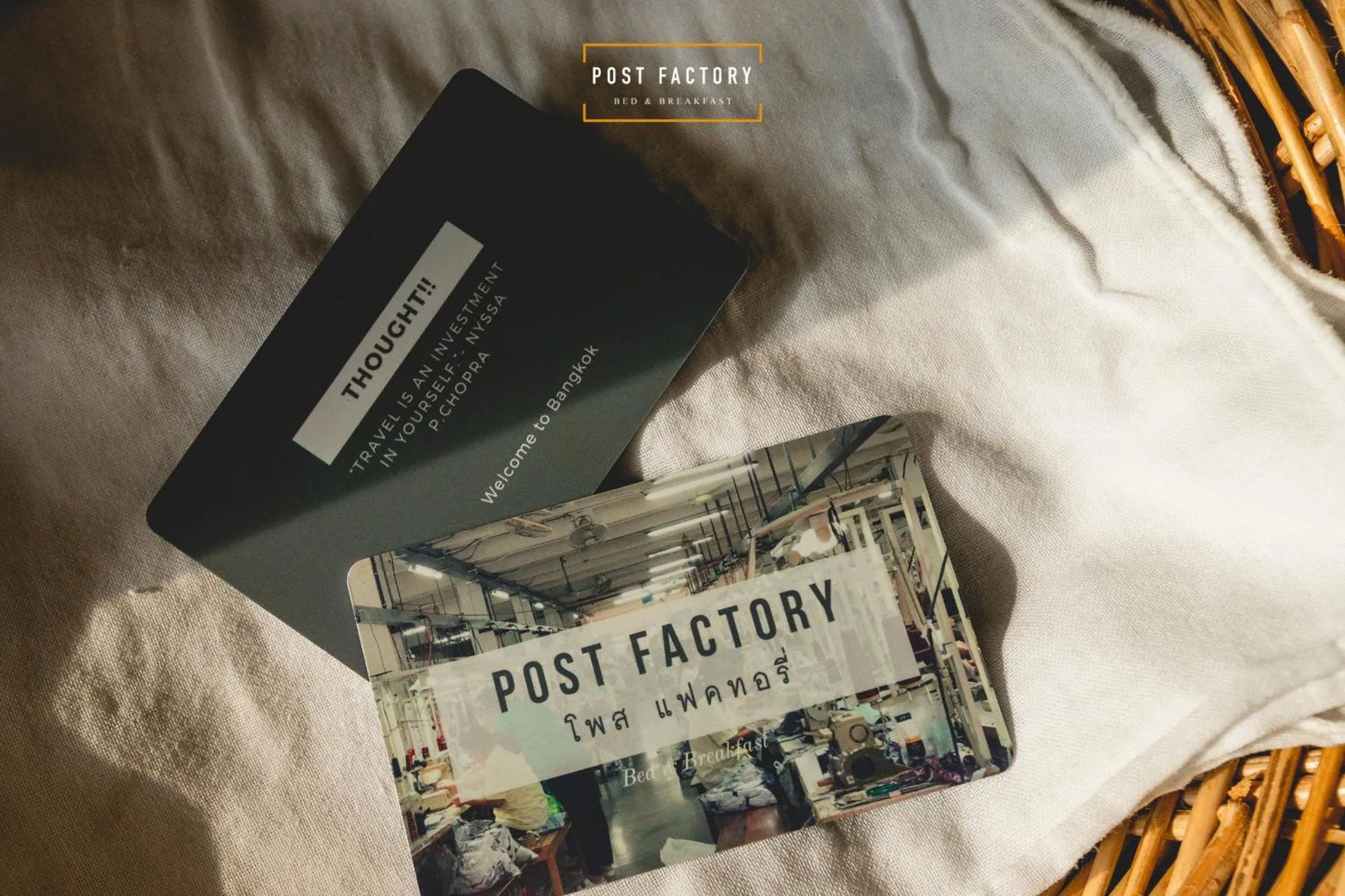 Property logo or sign in Post Factory Bed & Breakfast