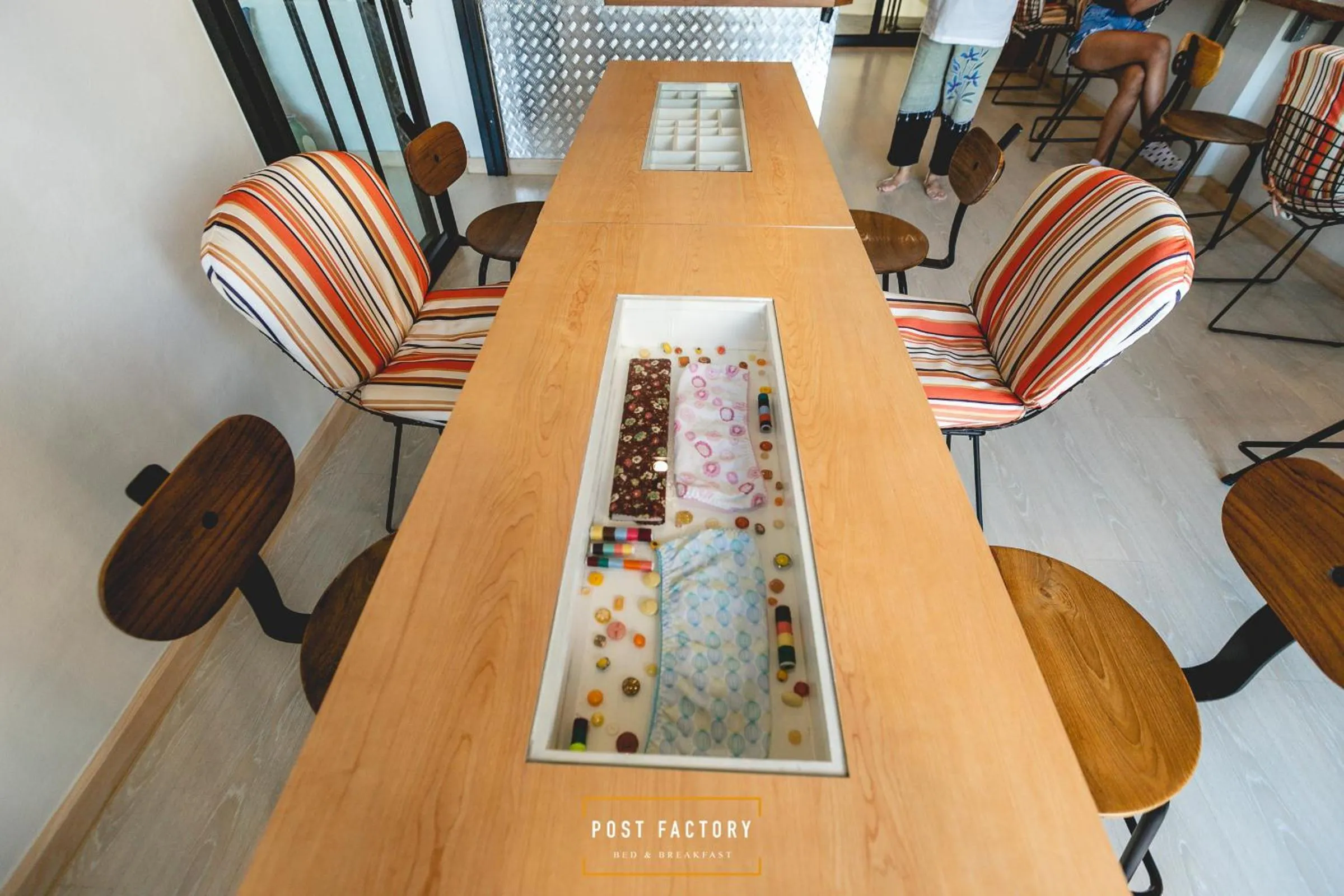 Decorative detail in Post Factory Bed & Breakfast