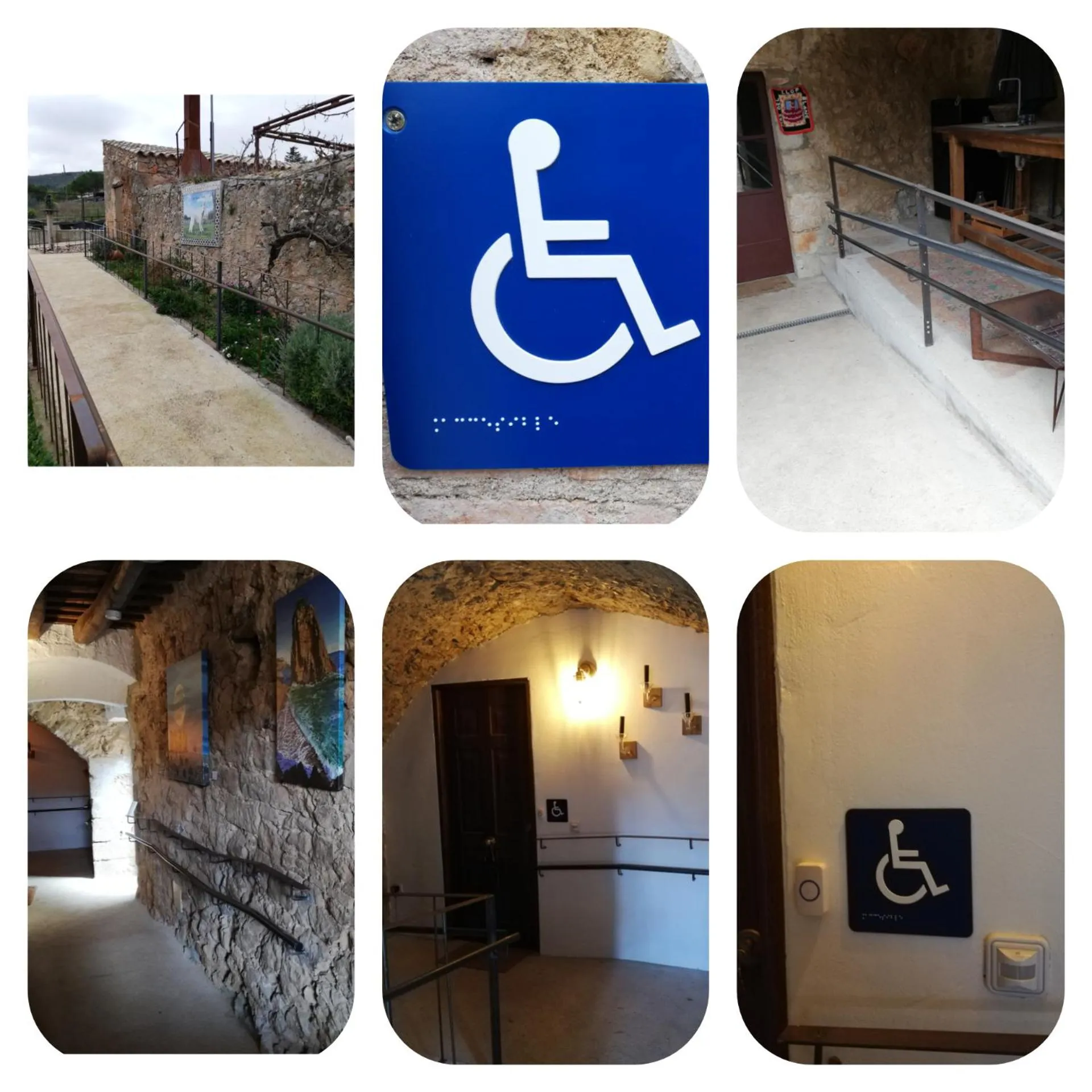 Facility for disabled guests in Mas Del Llop Blanc - Dog friendly Hostal Rural - B&B