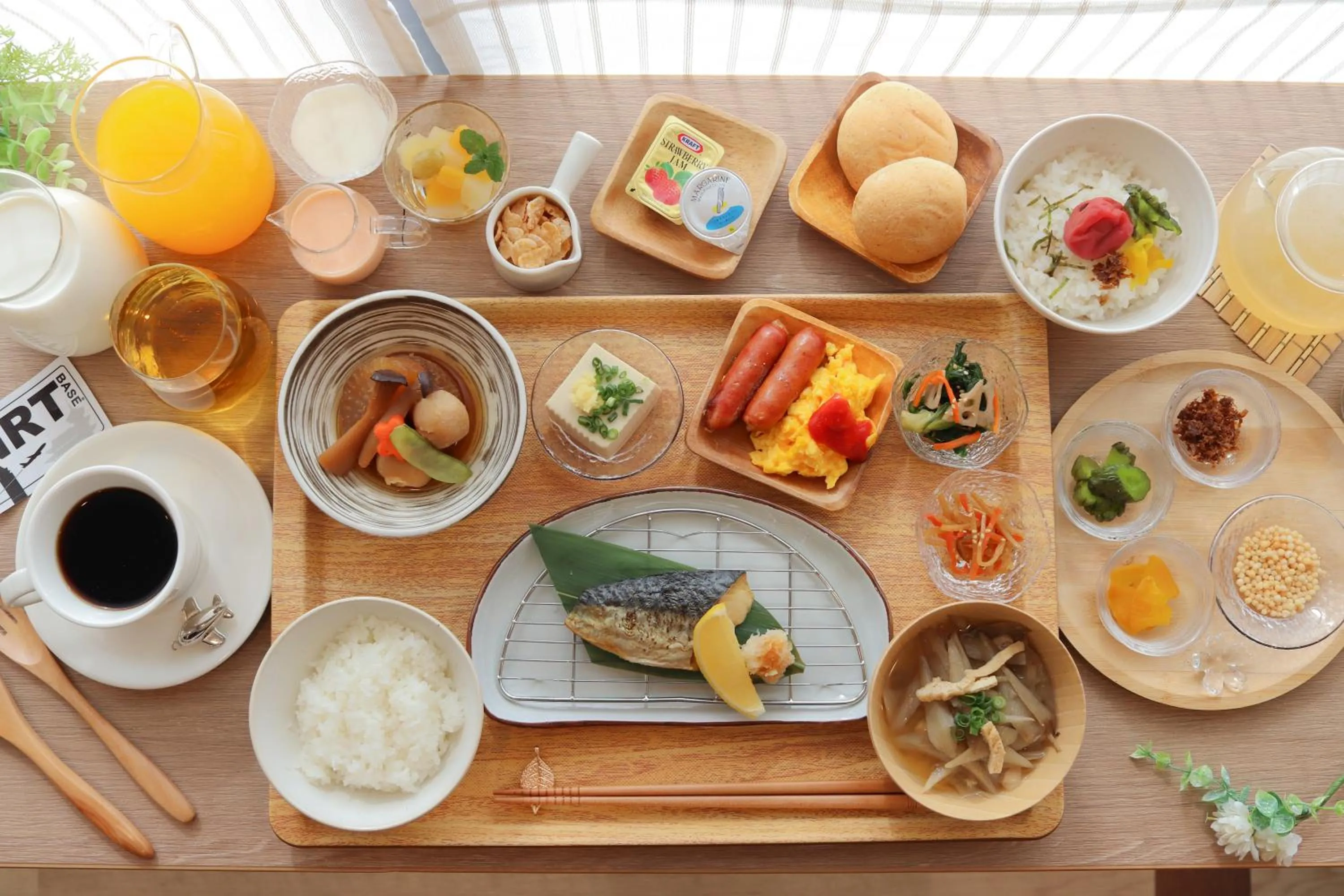 Breakfast in Tabino Hotel EXpress Narita