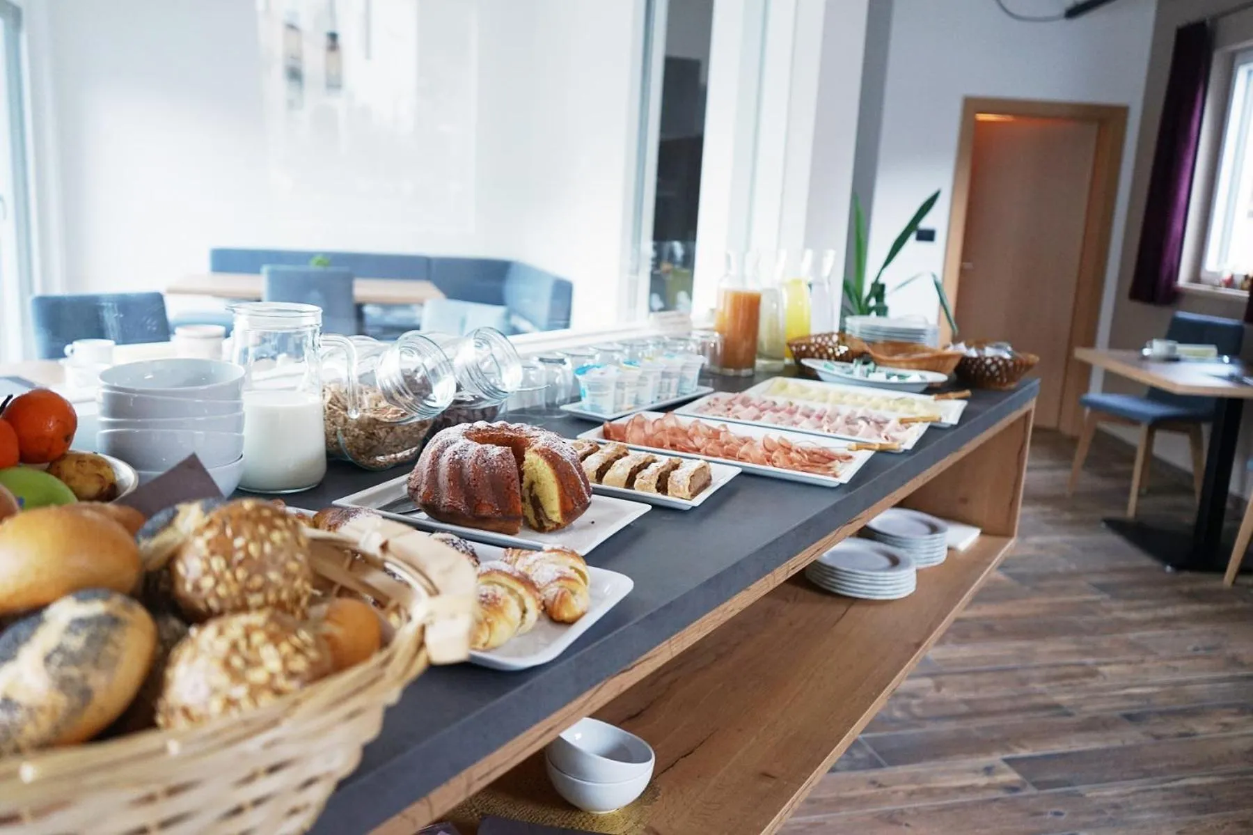 Food and drinks in Haus Herta B&B