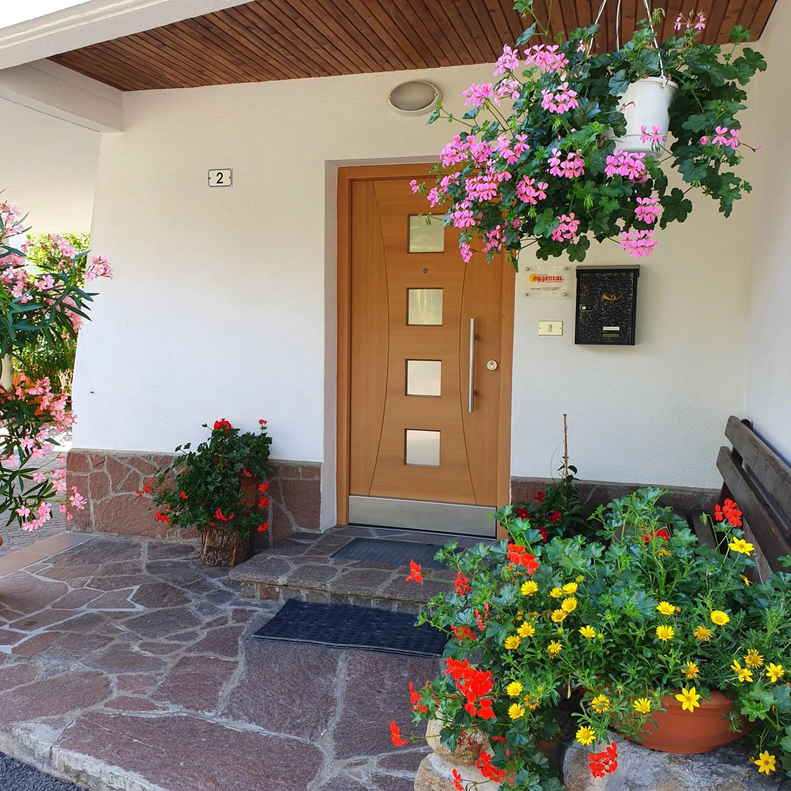 Facade/entrance in Haus Herta B&B