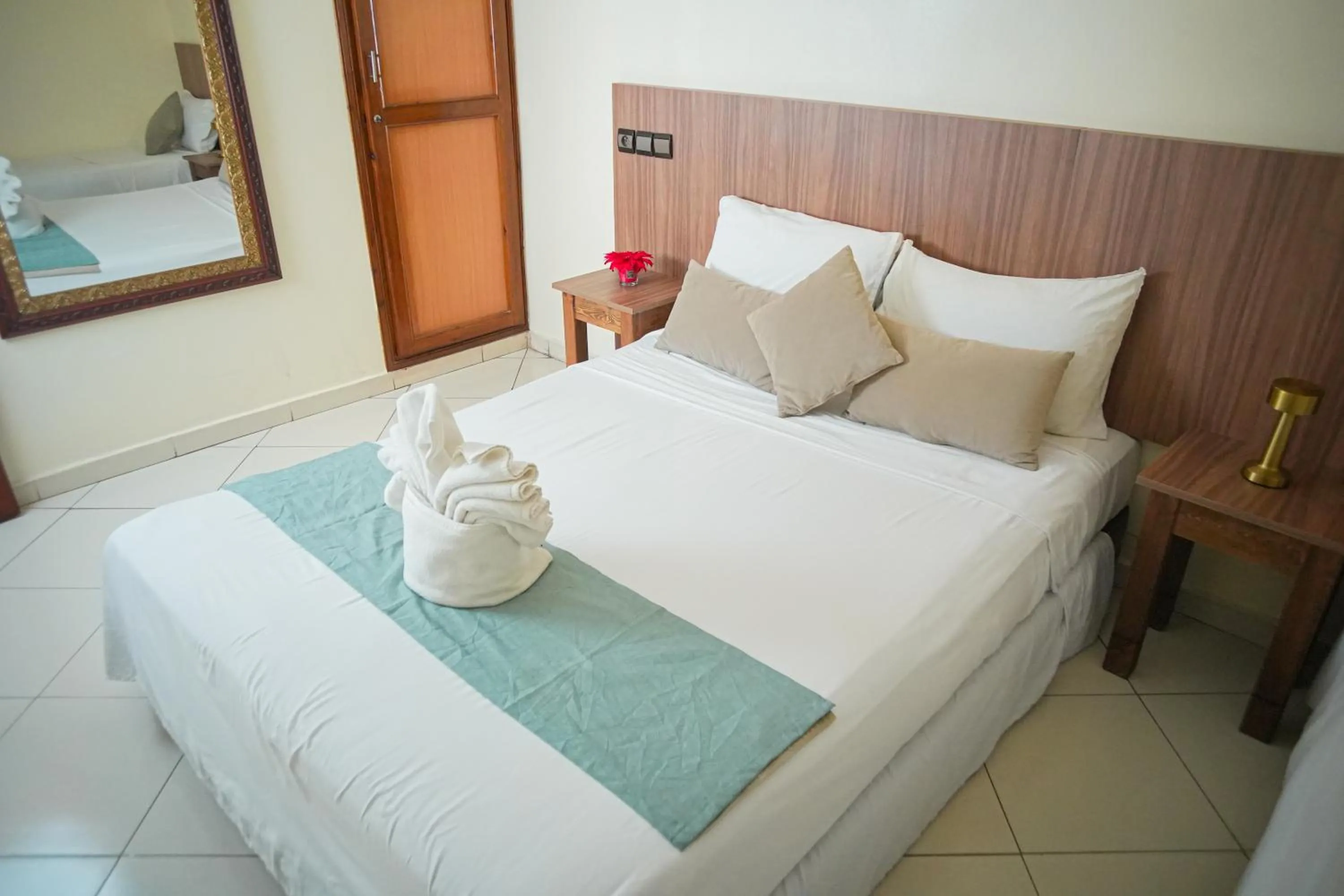 Bed in Apparts-hôtel ISNI