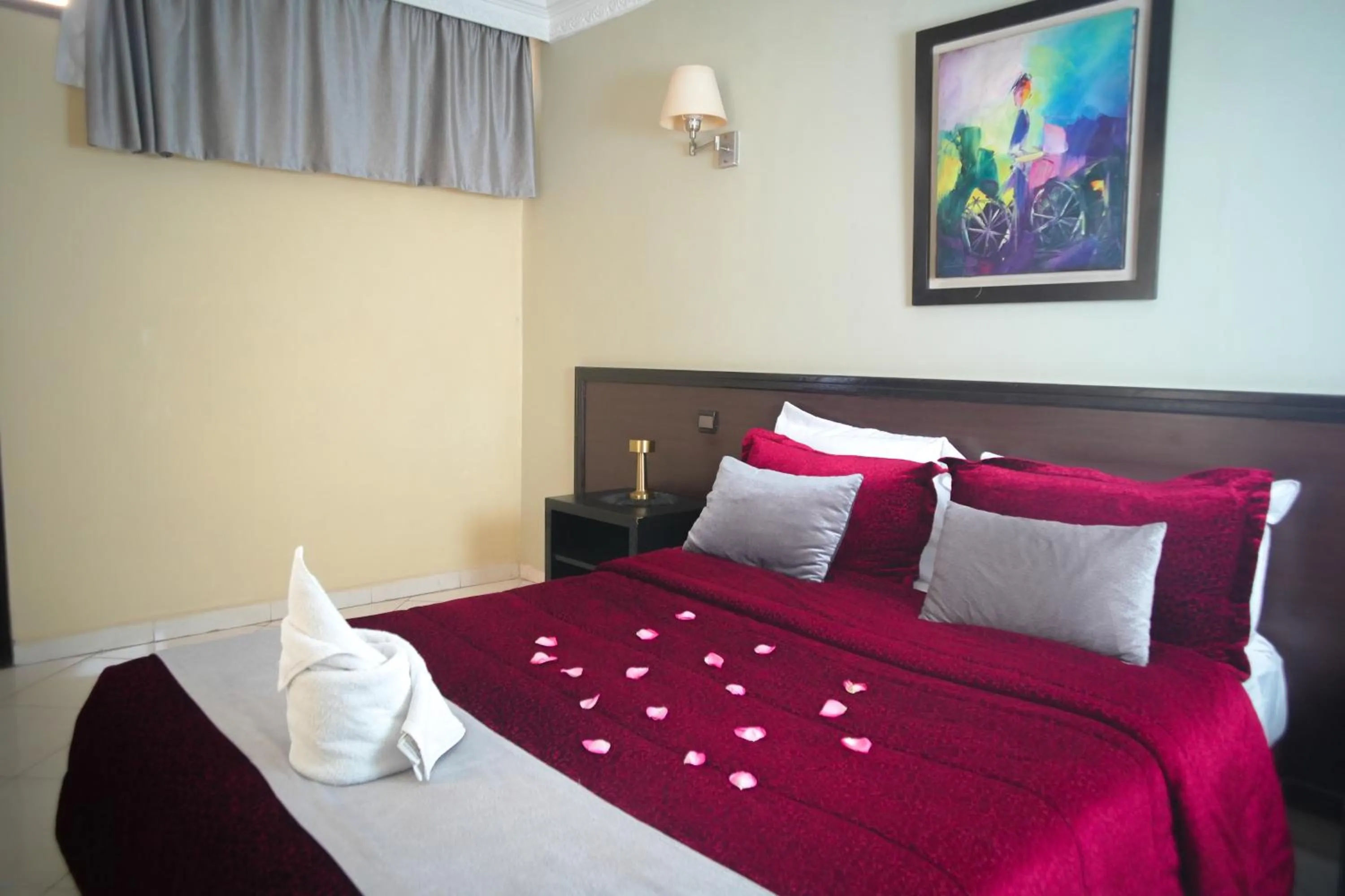 Bed in Apparts-hôtel ISNI