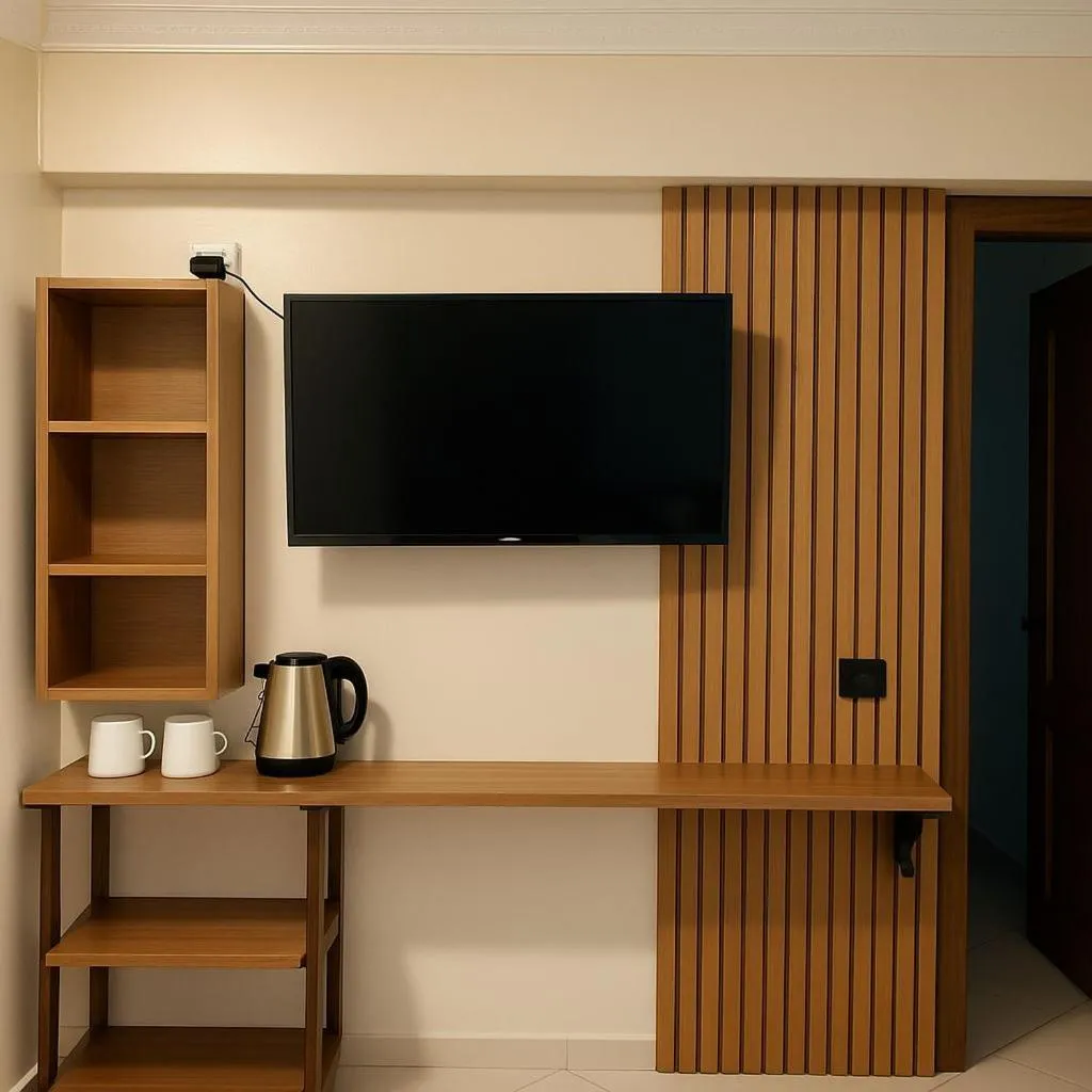 TV and multimedia in Apparts-hôtel ISNI