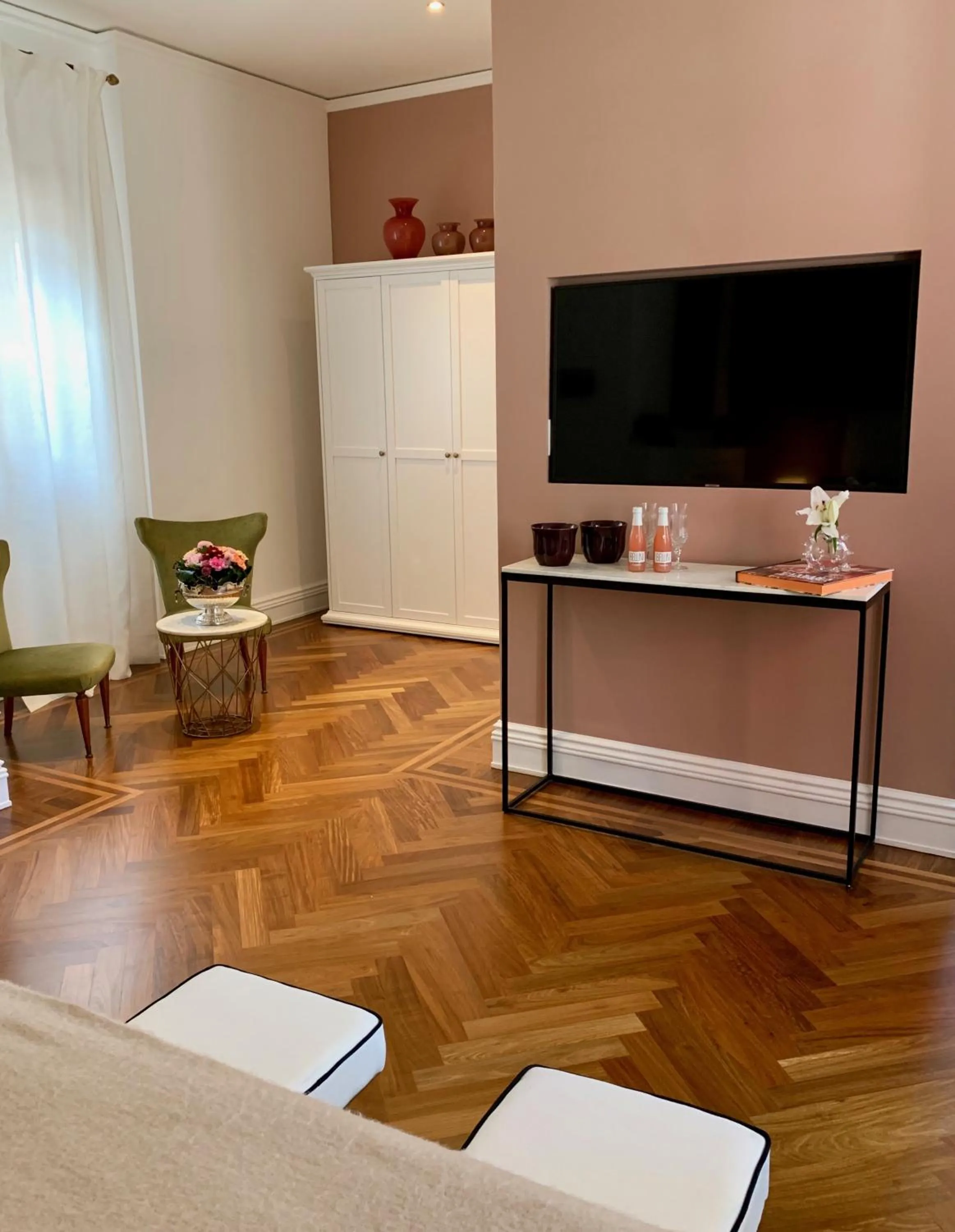 TV and multimedia in Palazzina Mori - Luxury B&B