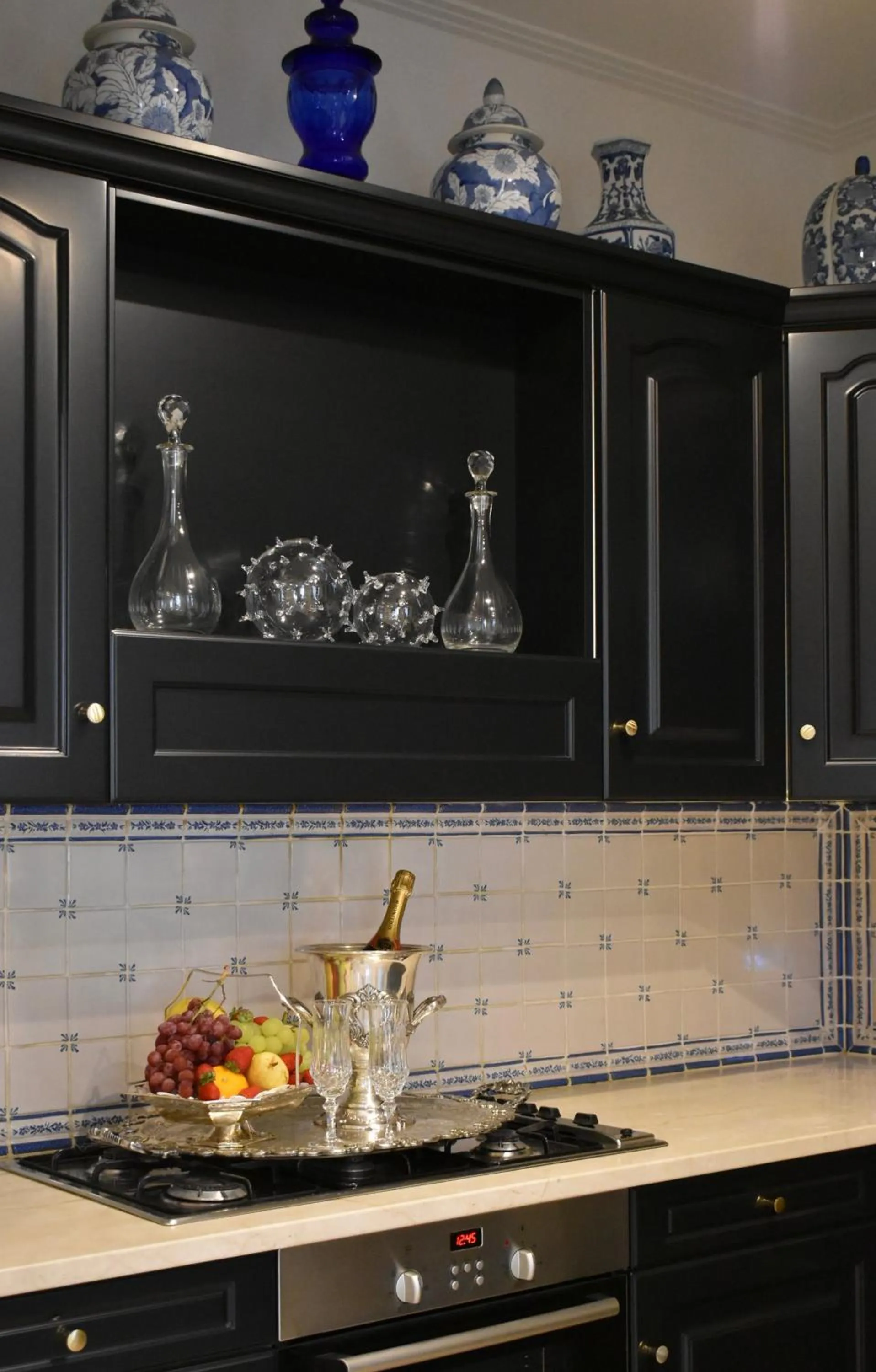 Communal kitchen in Palazzina Mori - Luxury B&B