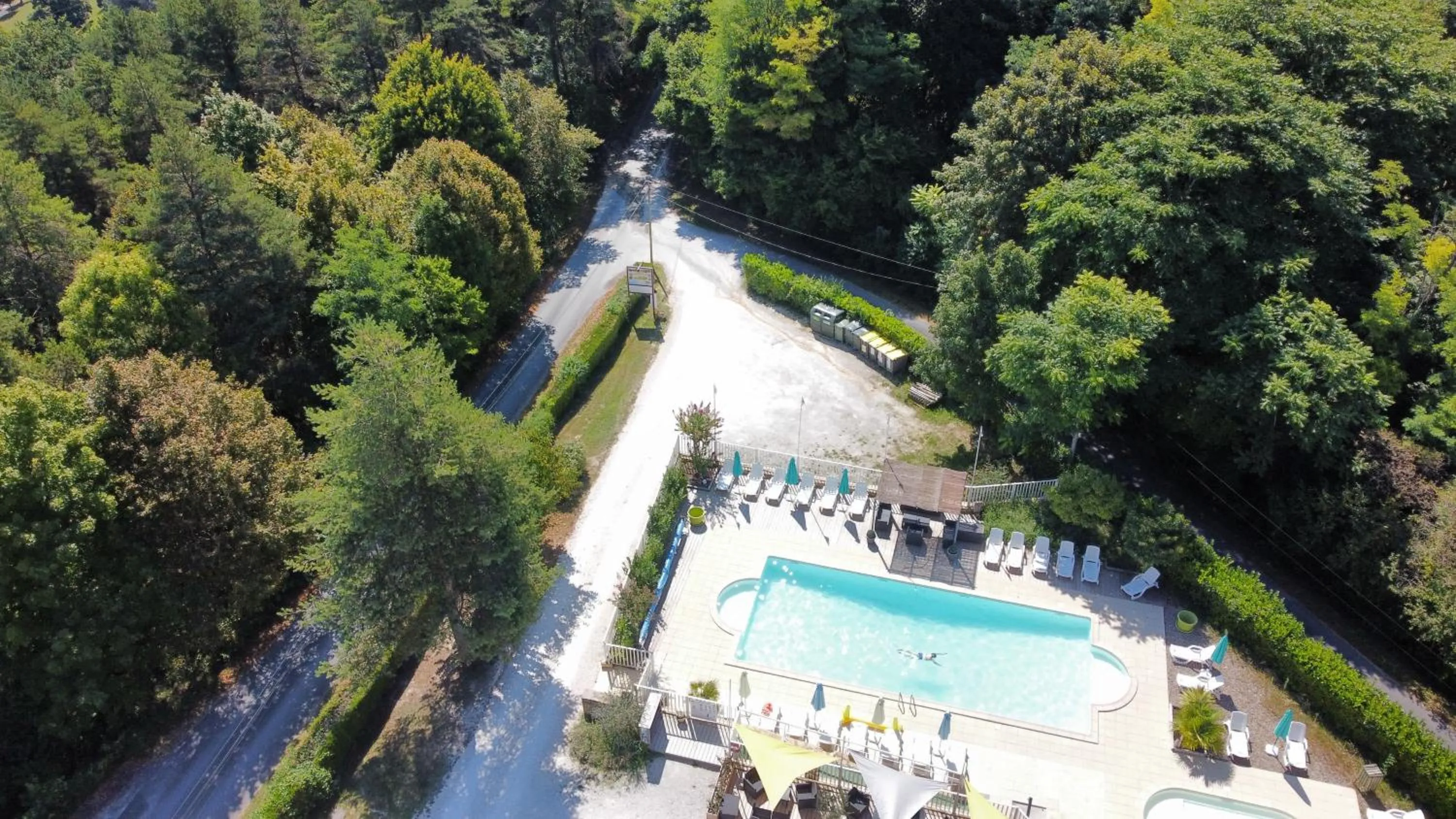 Bird's eye view in Les Chalets d'Argentouleau