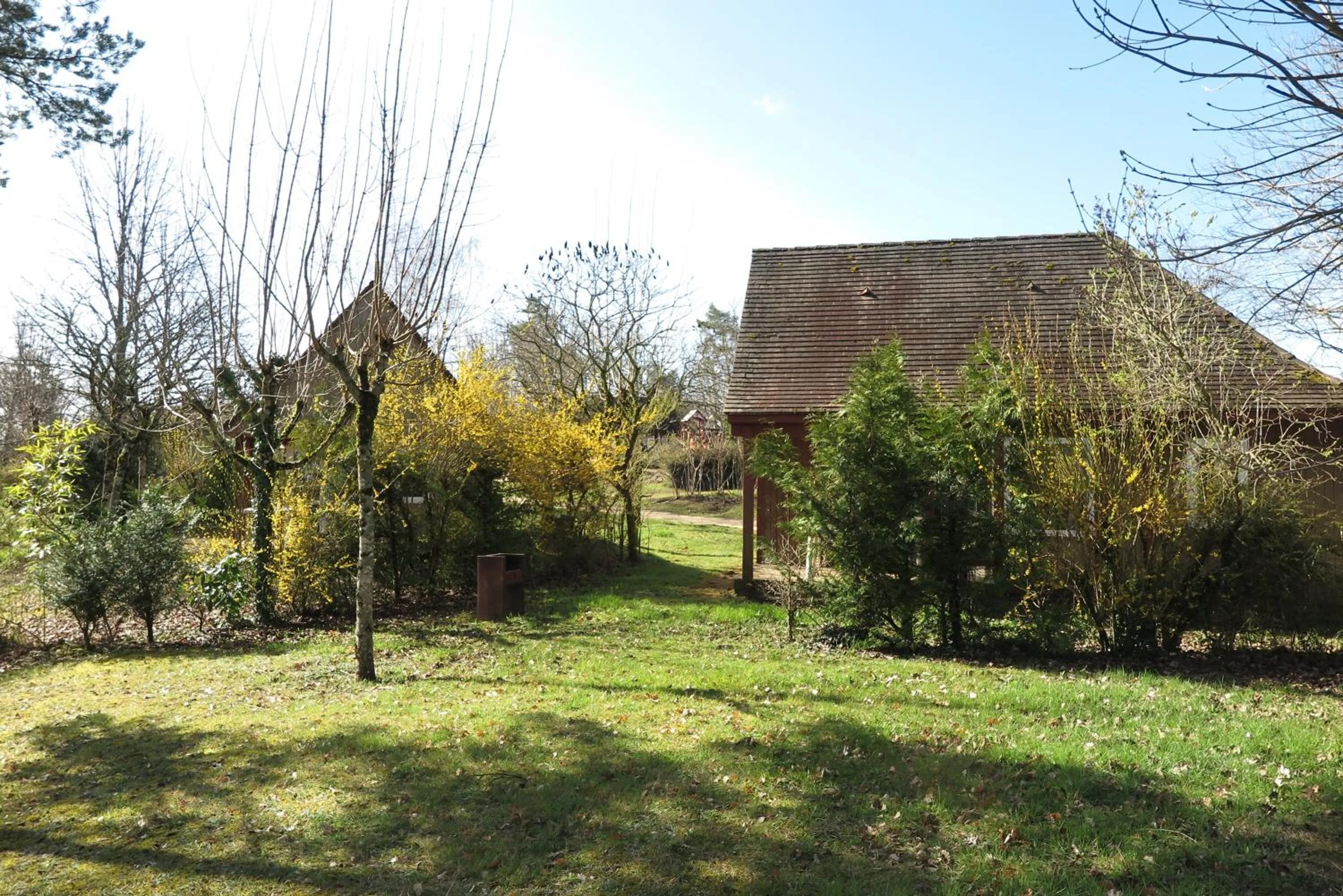 Natural landscape in Les Chalets d'Argentouleau