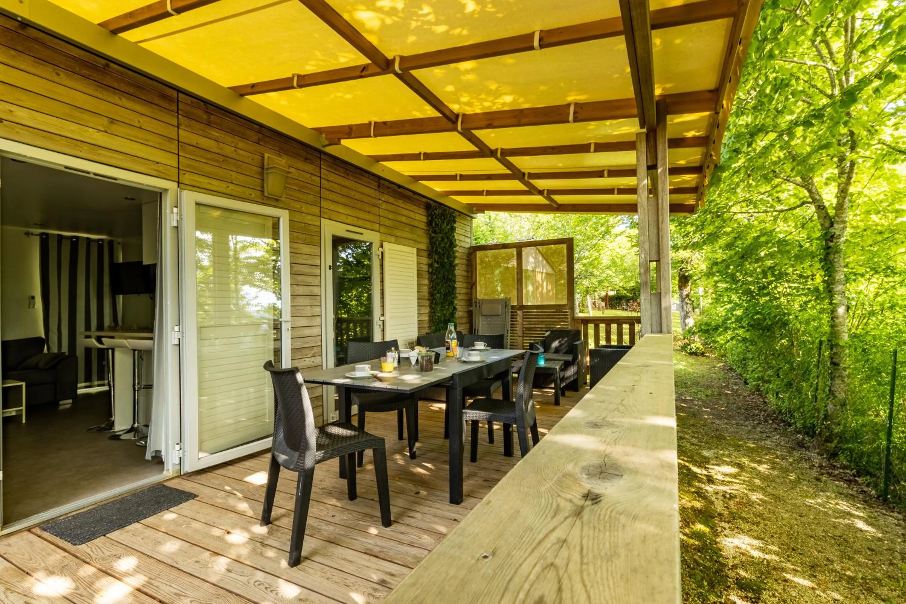 Balcony/Terrace in Les Chalets d'Argentouleau