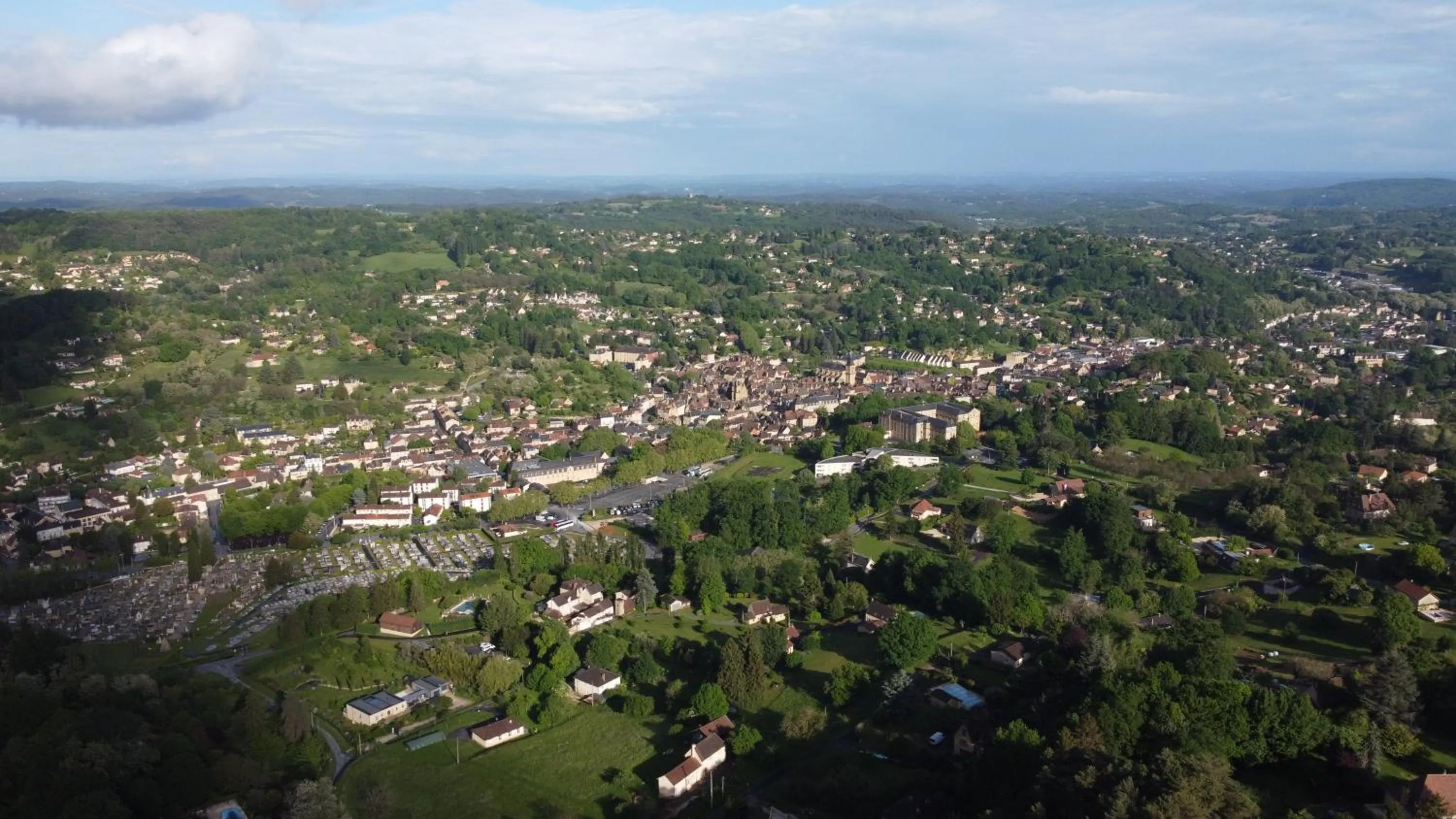Bird's eye view in Les Chalets d'Argentouleau