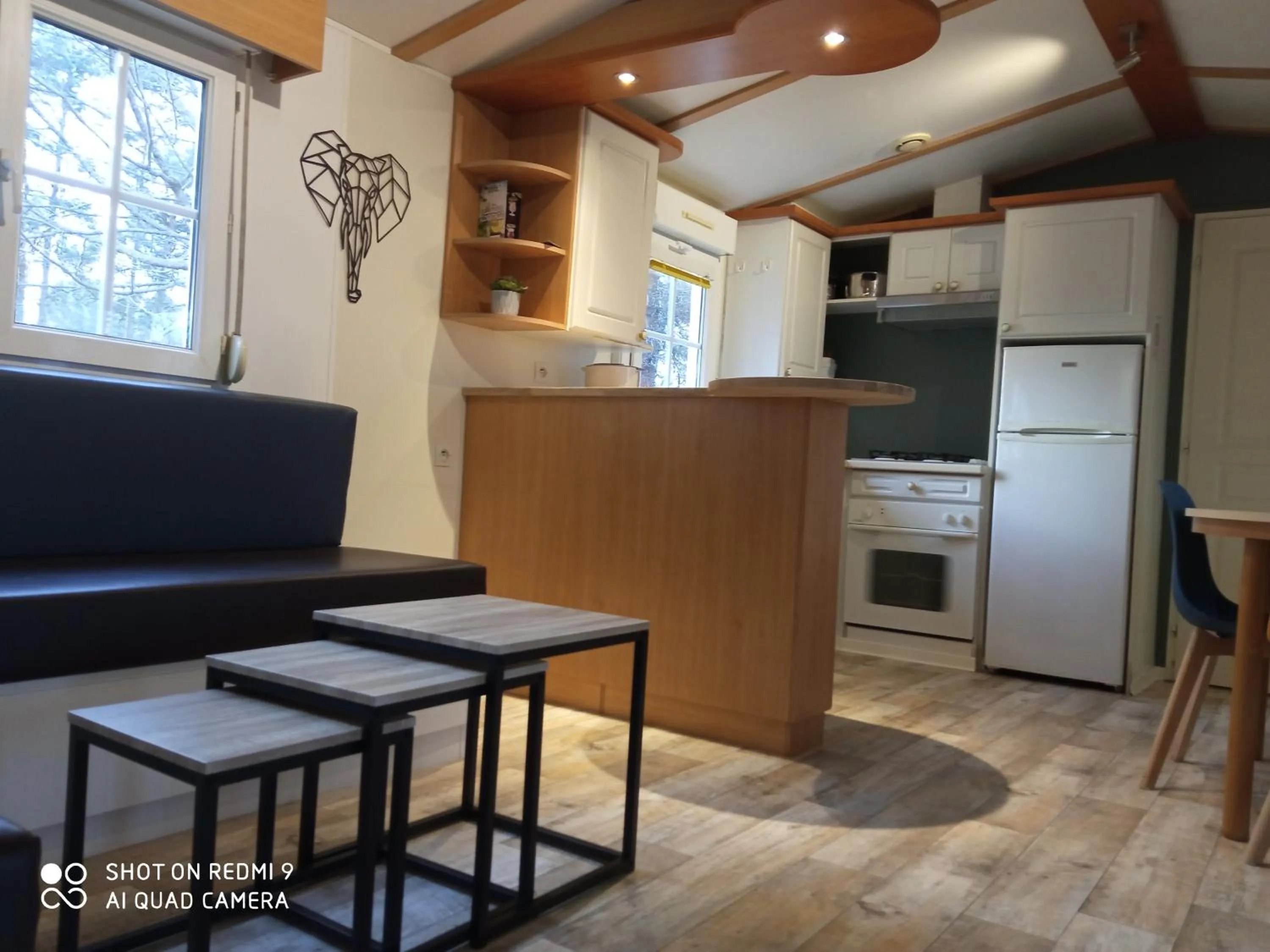 Seating area in Les Chalets d'Argentouleau