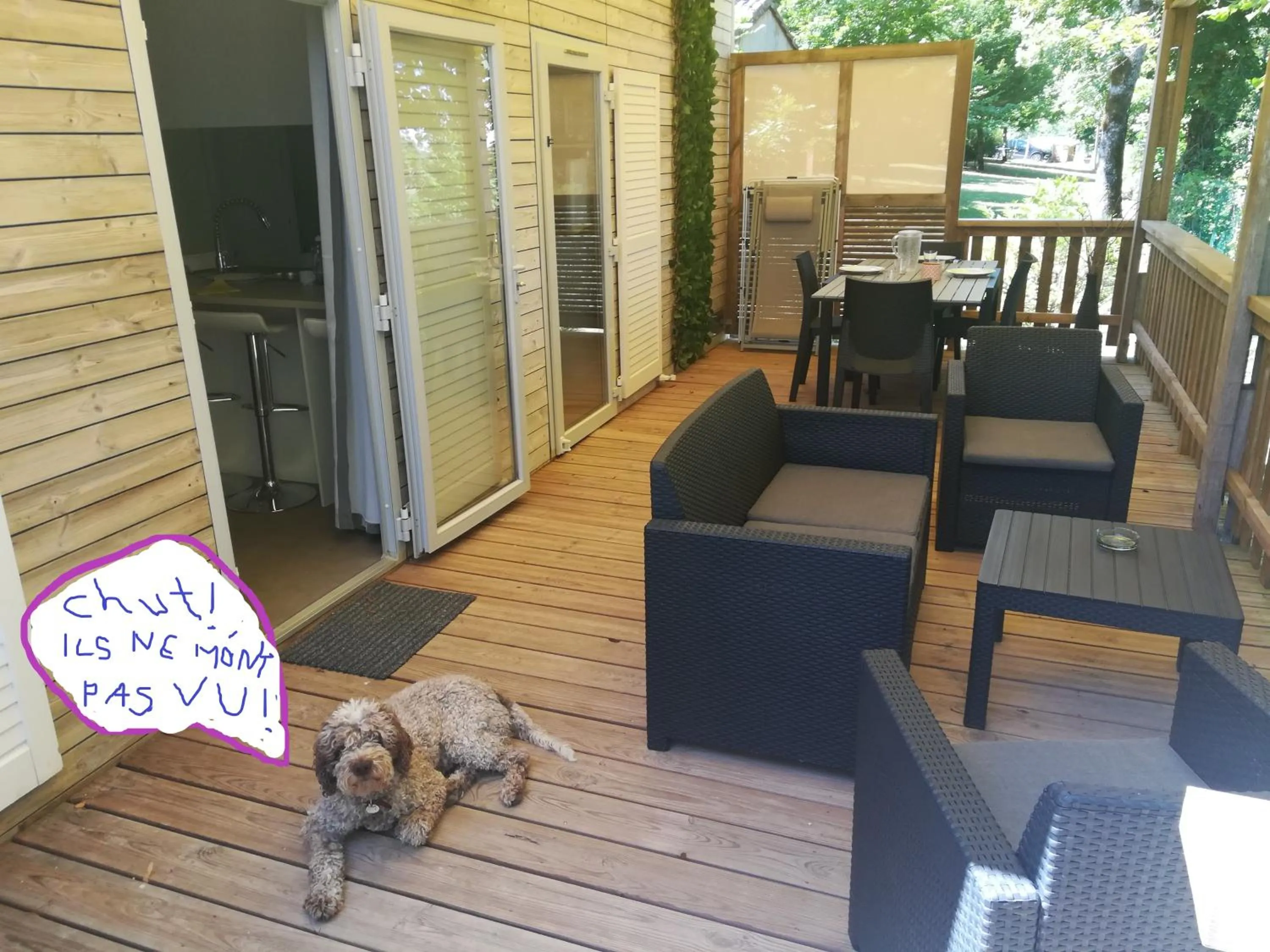 Pets in Les Chalets d'Argentouleau