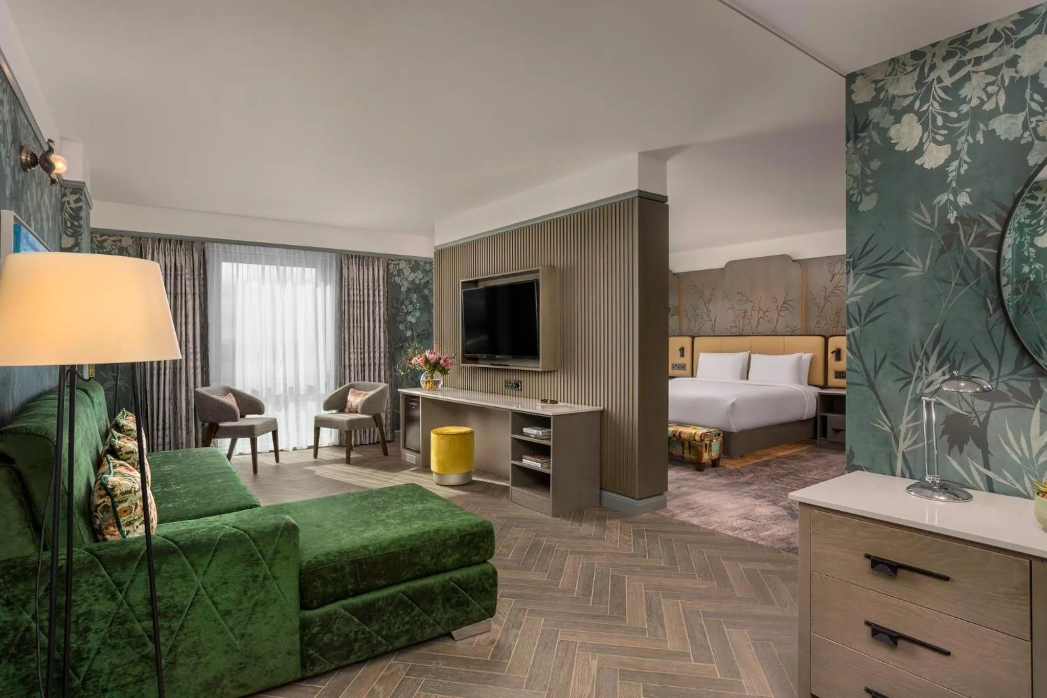 Photo of the whole room, Bed in Crowne Plaza Dublin Blanchardstown by IHG