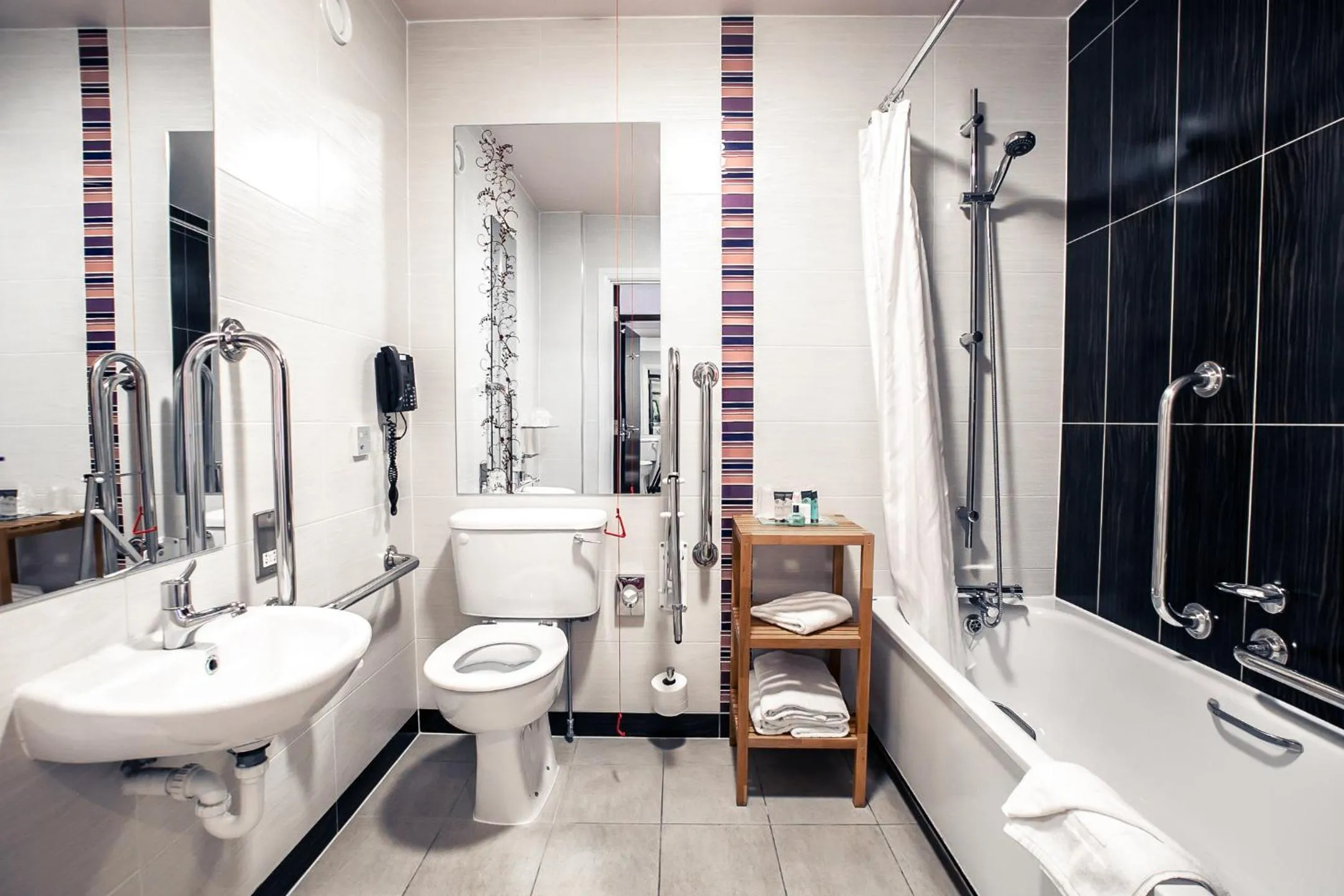 Bathroom in Crowne Plaza Dublin Blanchardstown by IHG