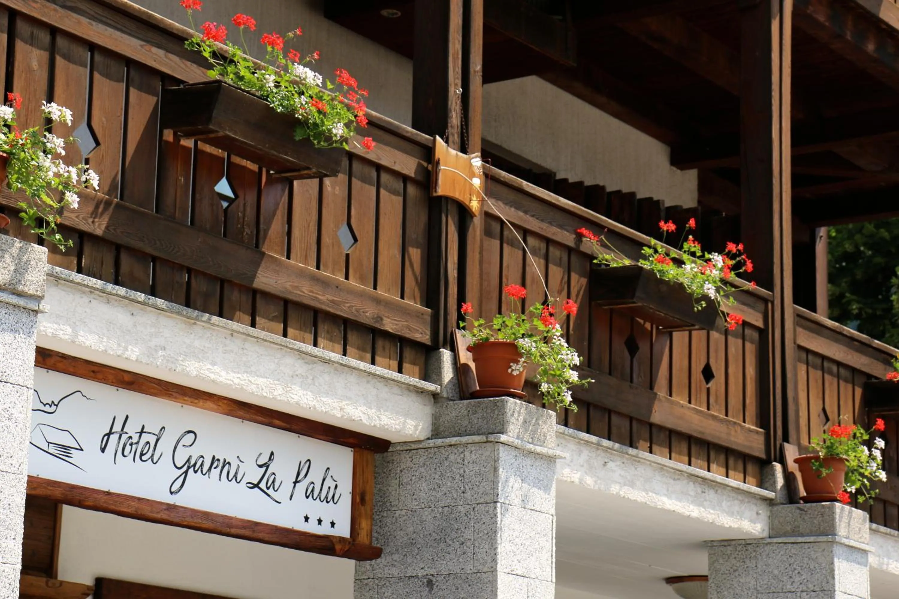 Facade/entrance in Hotel La Palù