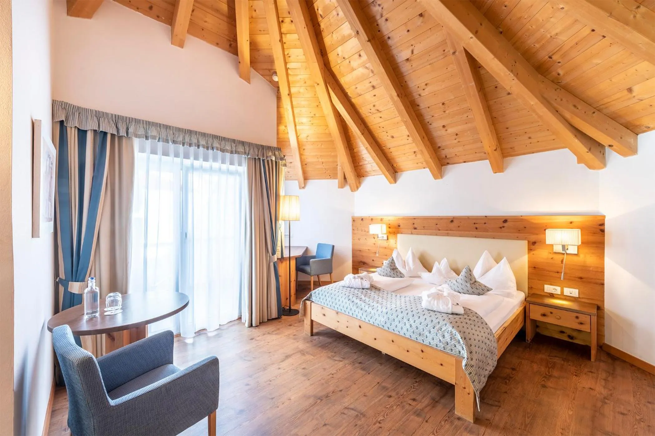 Bed in Hotel Rosskopf