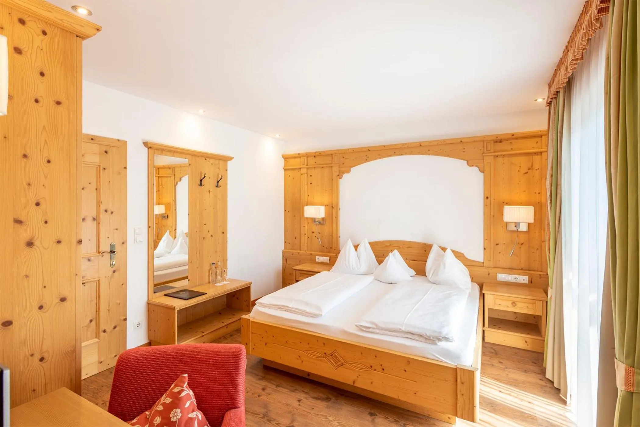 Bed in Hotel Rosskopf